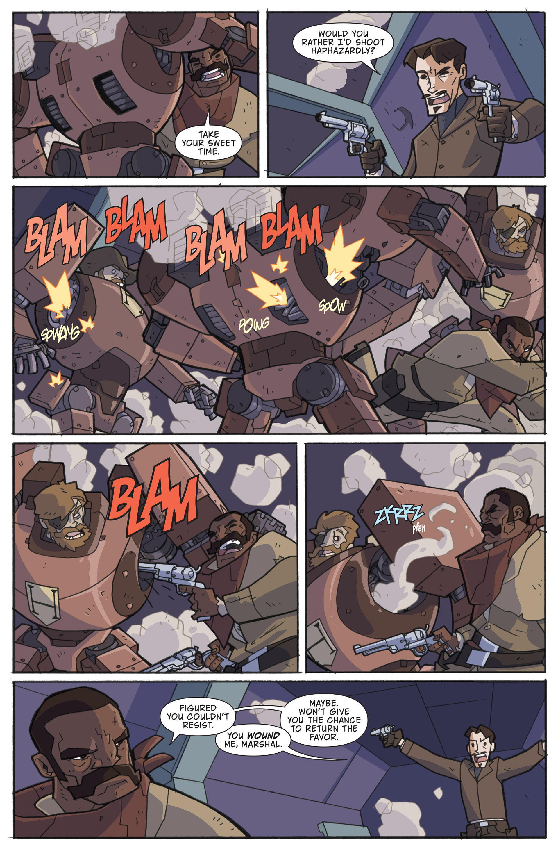 Read online Atomic Robo and the Knights of the Golden Circle comic -  Issue #5 - 5