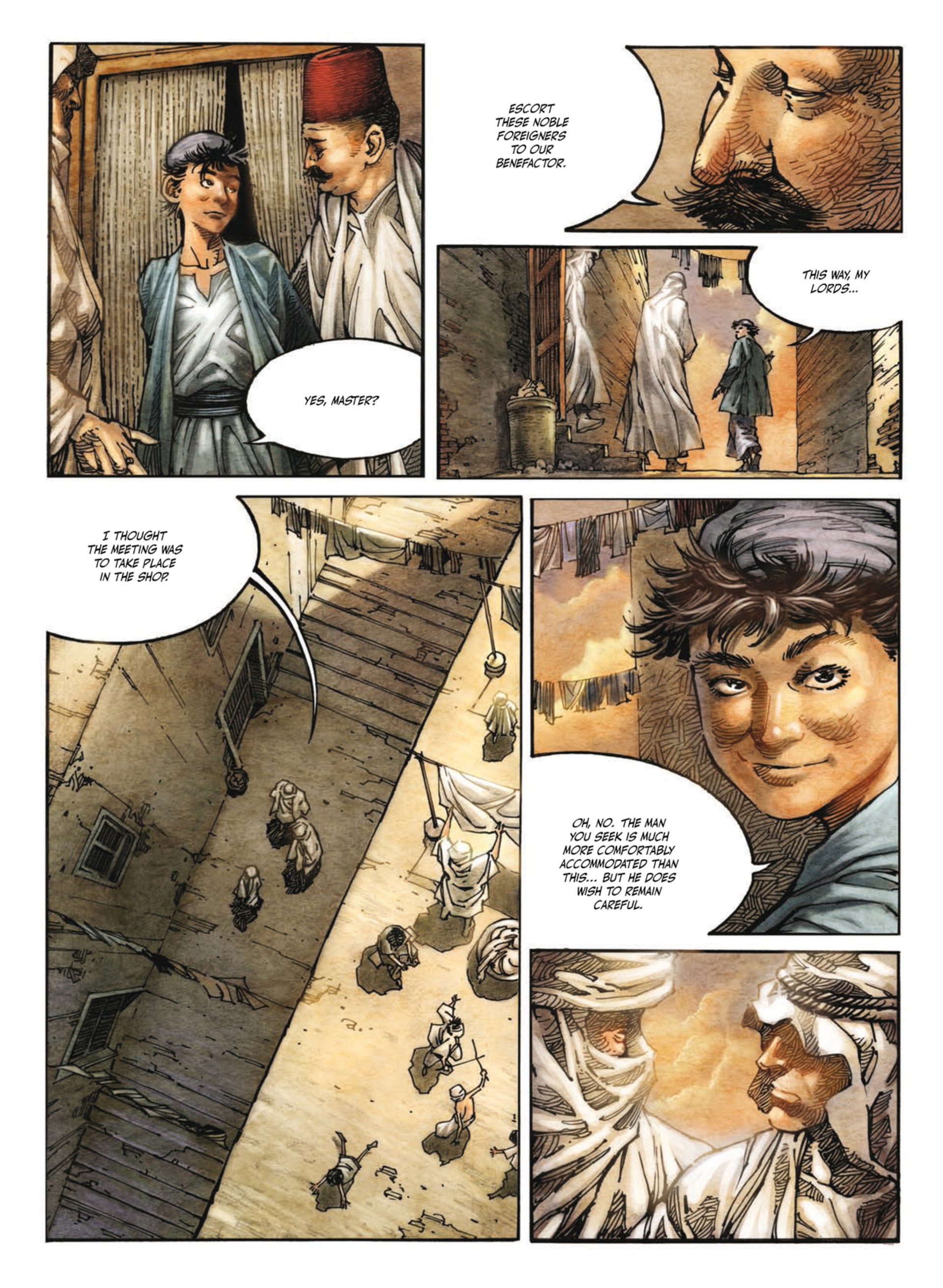 Read online Crusades comic -  Issue #1 - 34