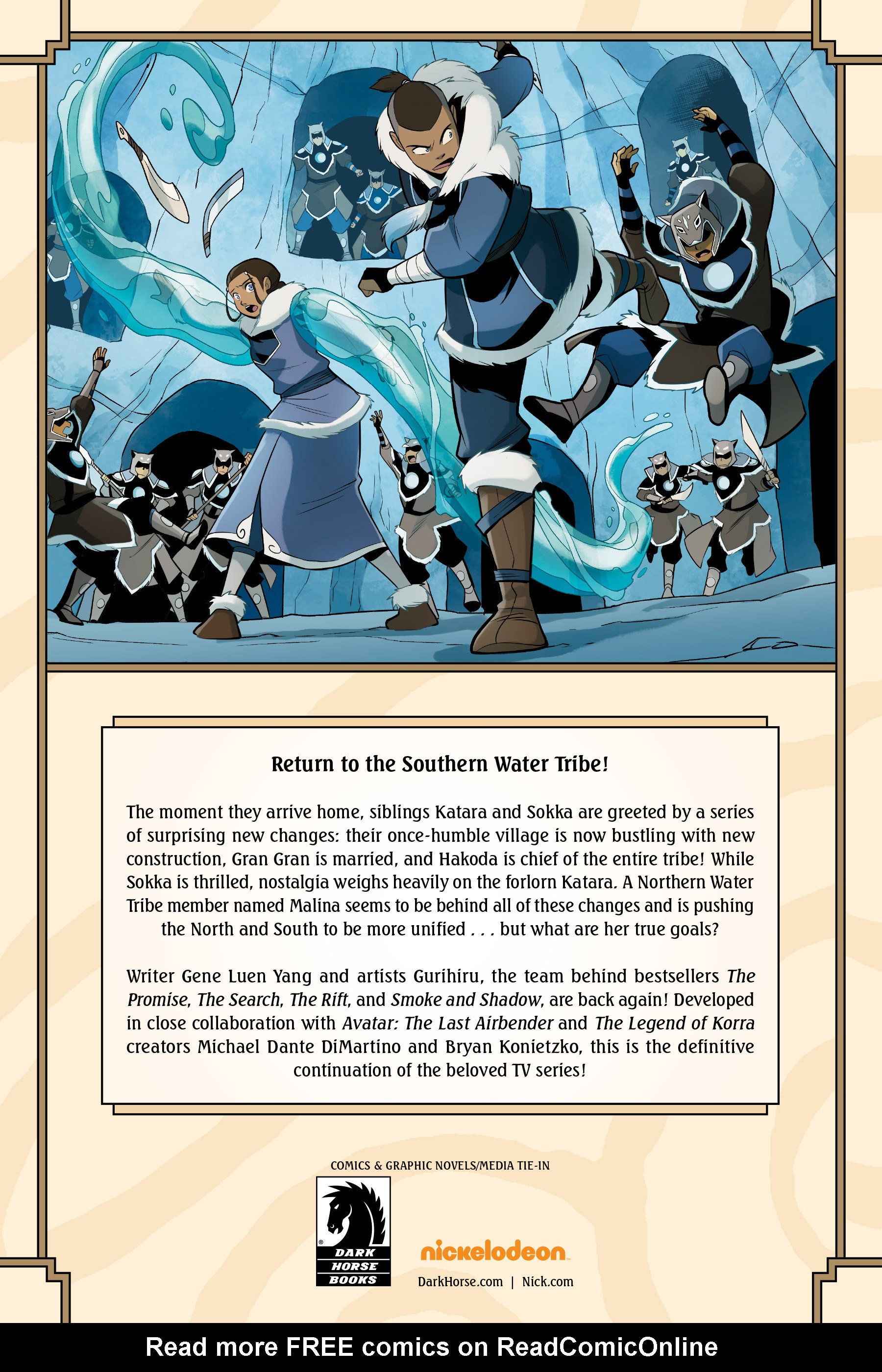 Read online Nickelodeon Avatar: The Last Airbender - North and South comic -  Issue #1 - 77