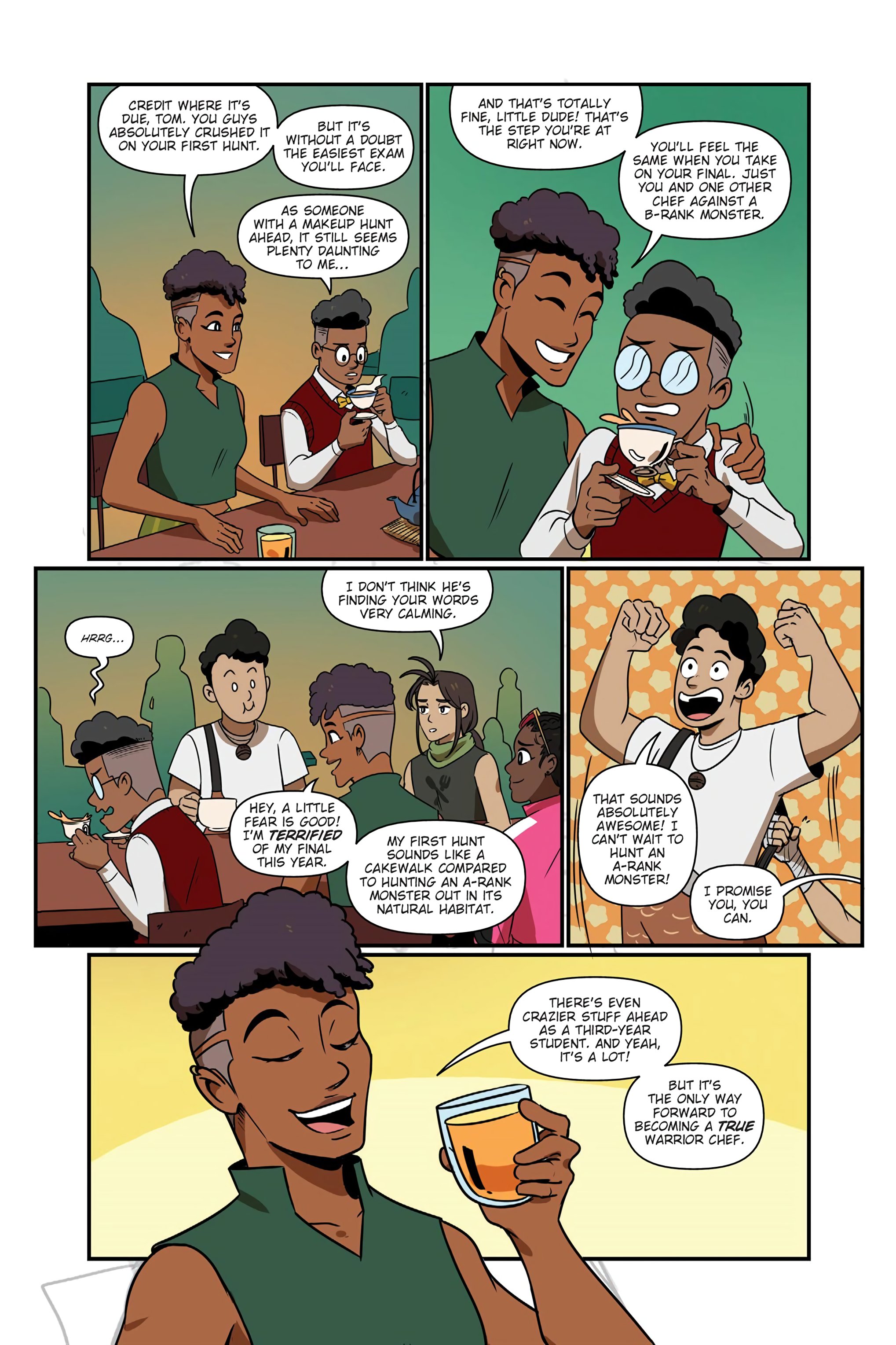 Read online Cooking with Monsters: The Beginner's Guide to Culinary Combat comic -  Issue # TPB (Part 2) - 57
