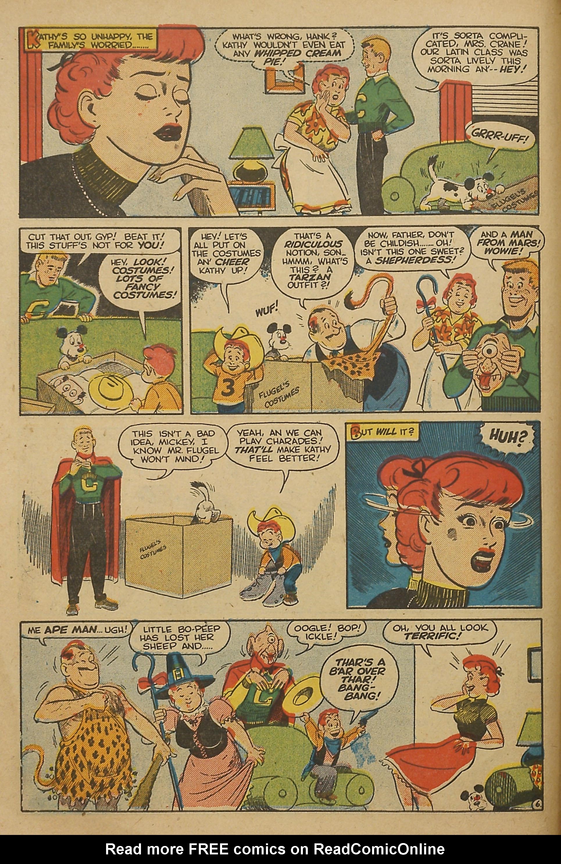 Read online Kathy (1949) comic -  Issue #7 - 8