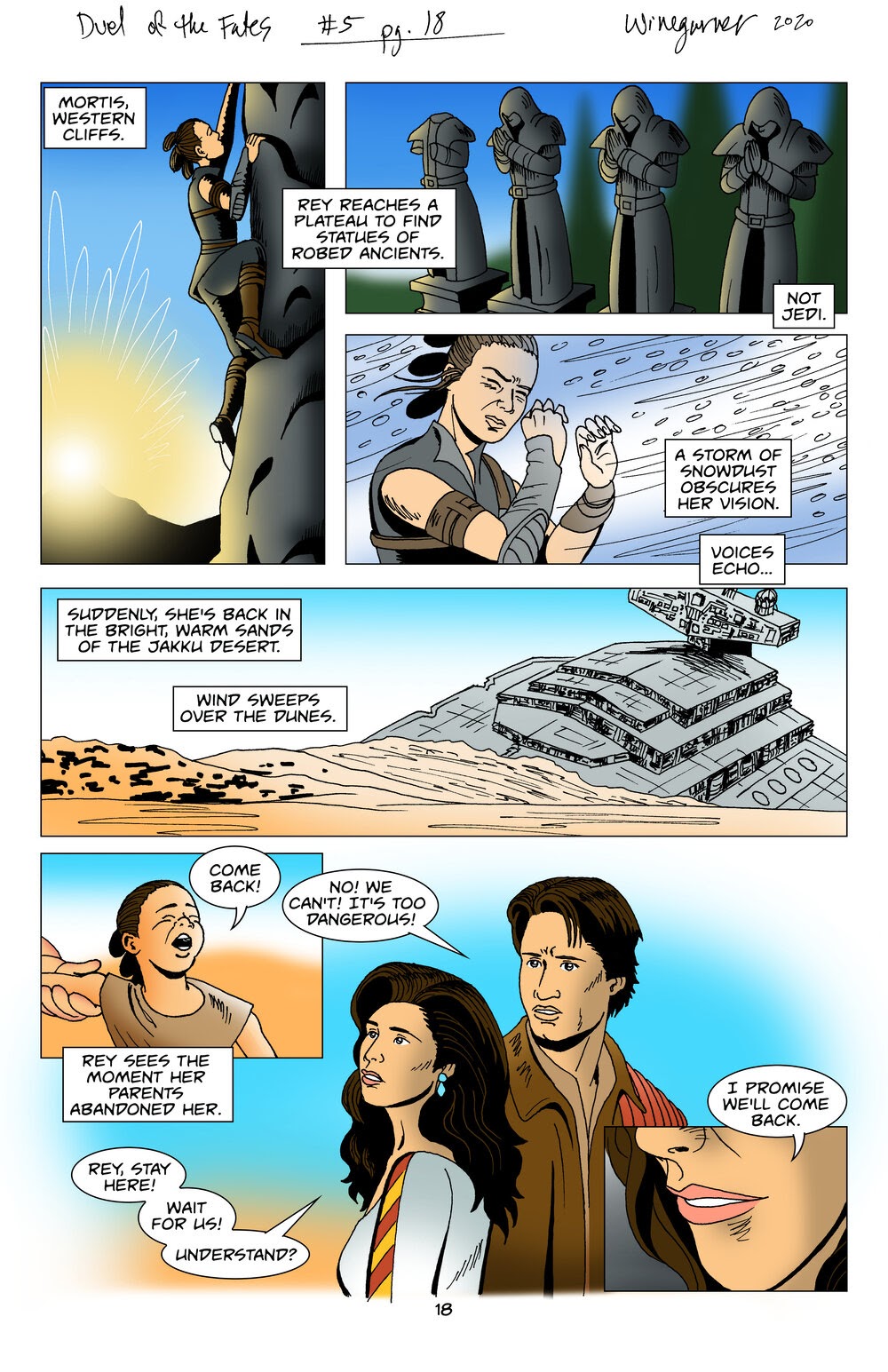 Read online Star Wars: Duel of the Fates comic -  Issue #5 - 19