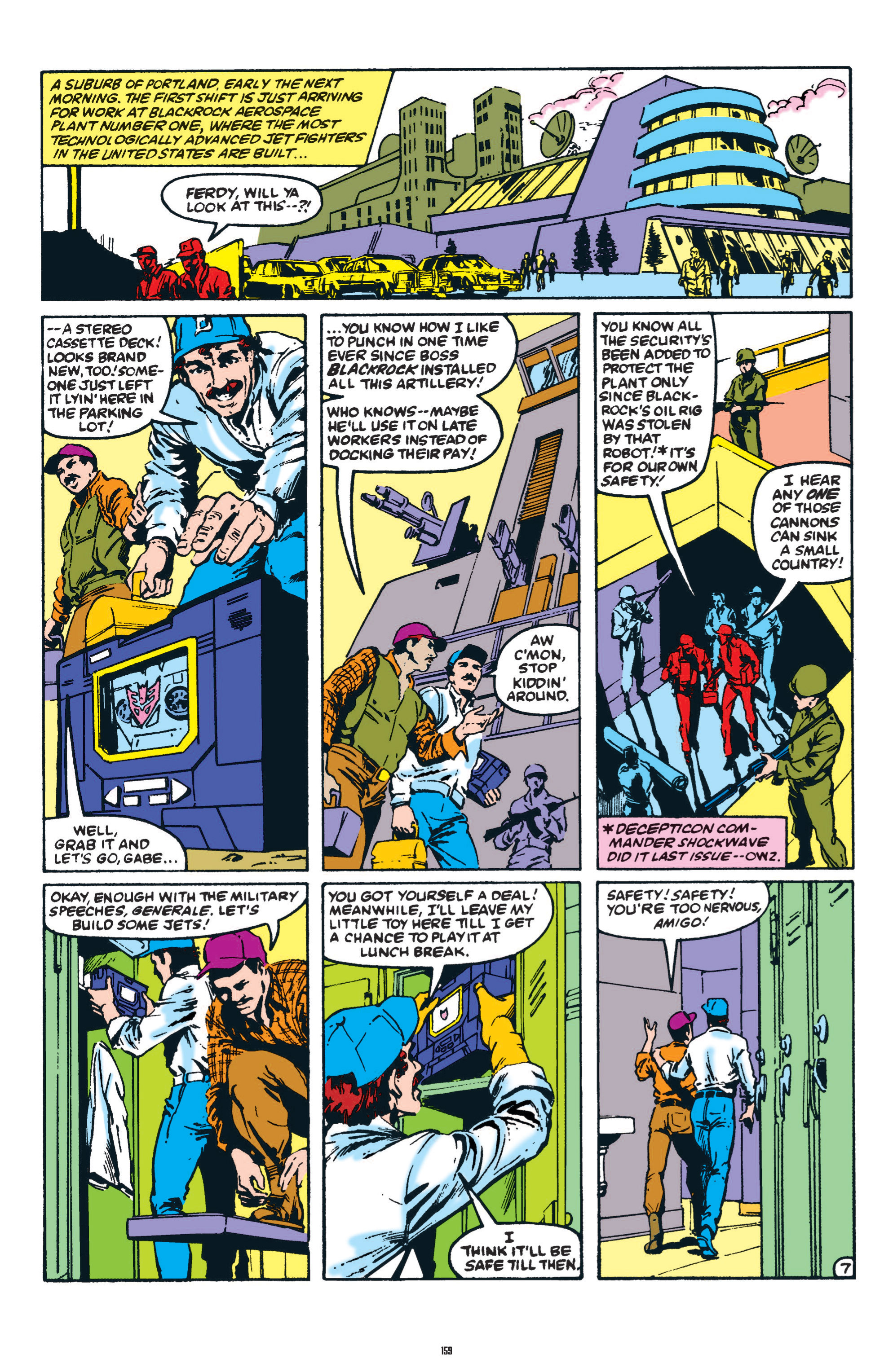 Read online The Transformers Classics comic -  Issue # TPB 1 - 160