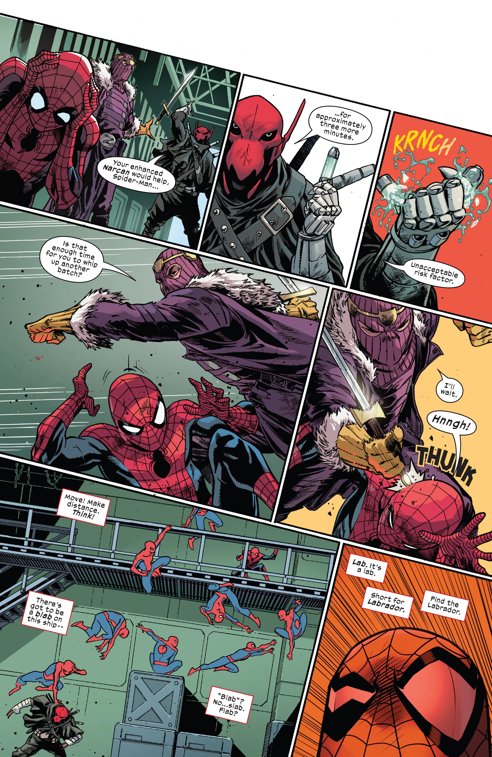 Read online Non-Stop Spider-Man comic -  Issue #5 - 8