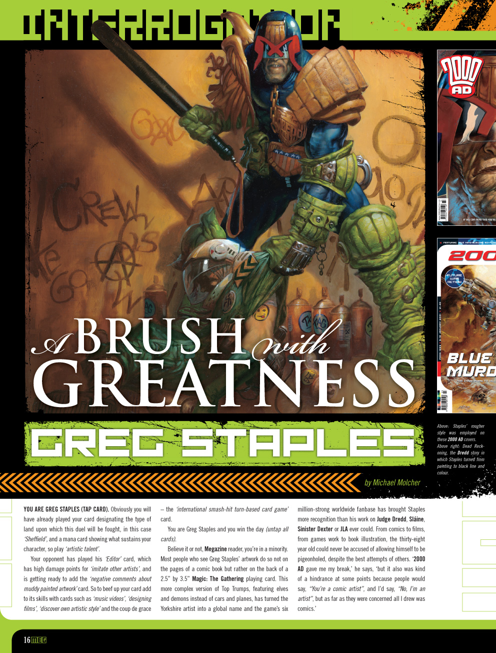 Read online Judge Dredd Megazine (Vol. 5) comic -  Issue #279 - 16