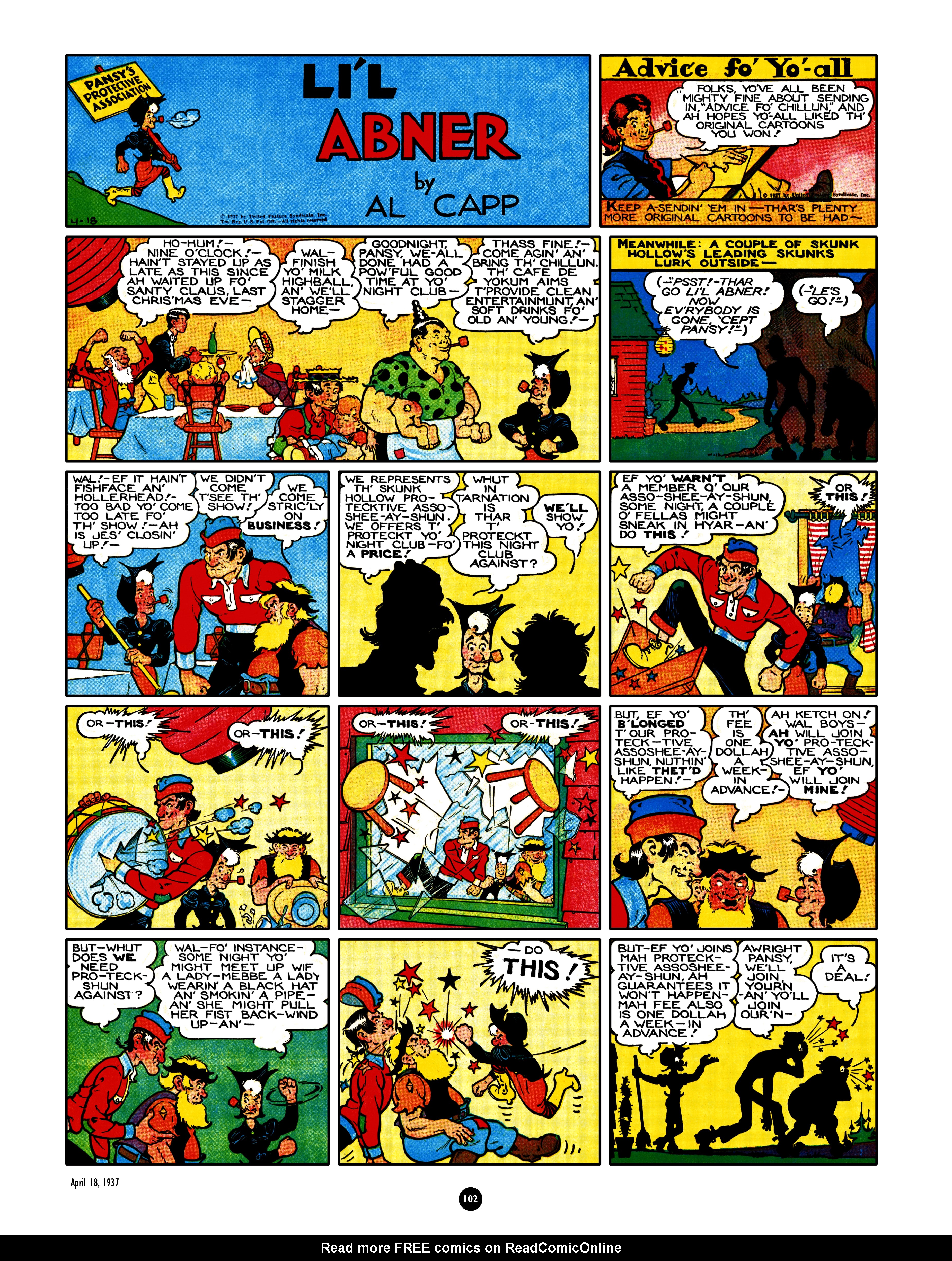 Read online Al Capp's Li'l Abner Complete Daily & Color Sunday Comics comic -  Issue # TPB 2 (Part 2) - 4
