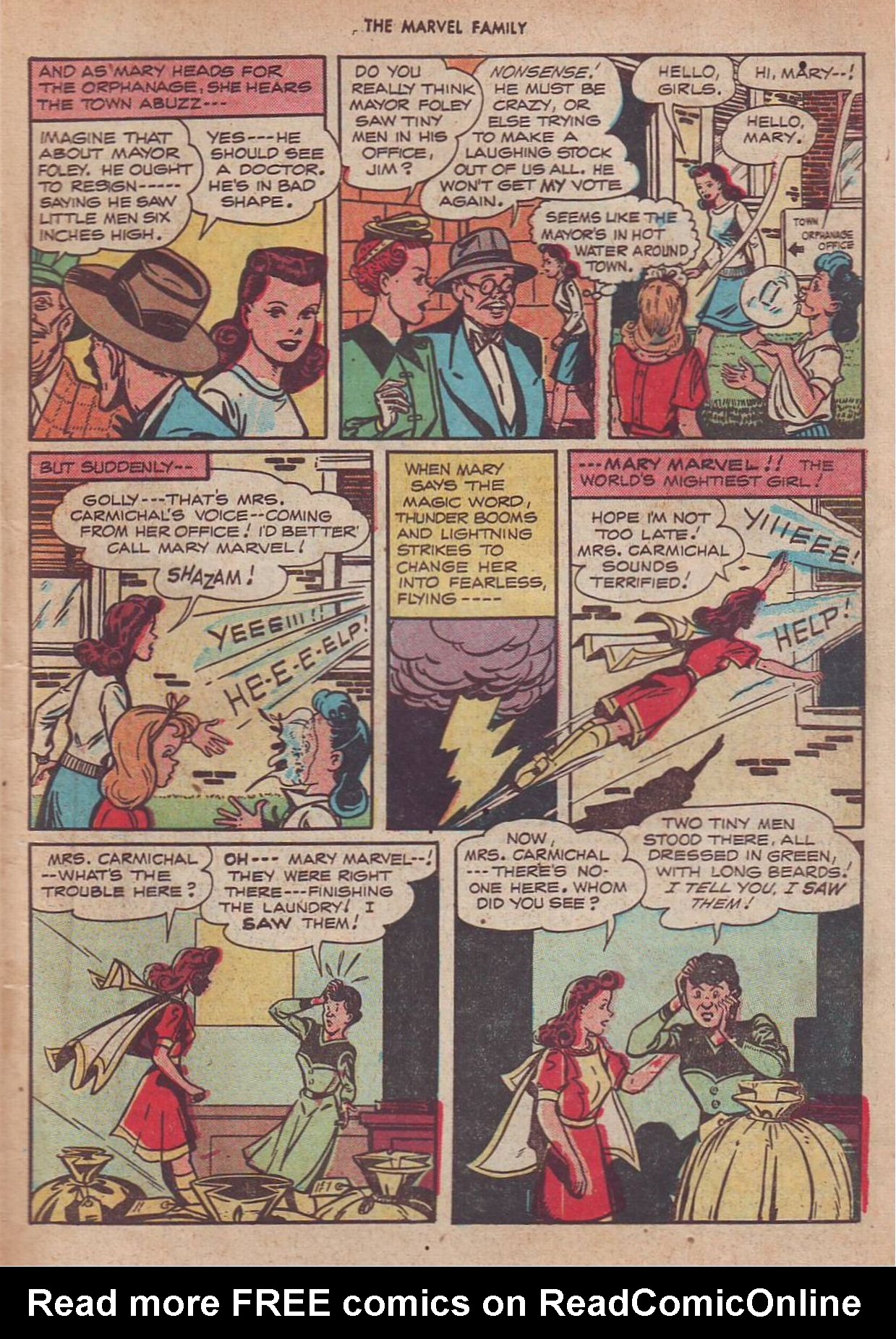 Read online The Marvel Family comic -  Issue #22 - 19
