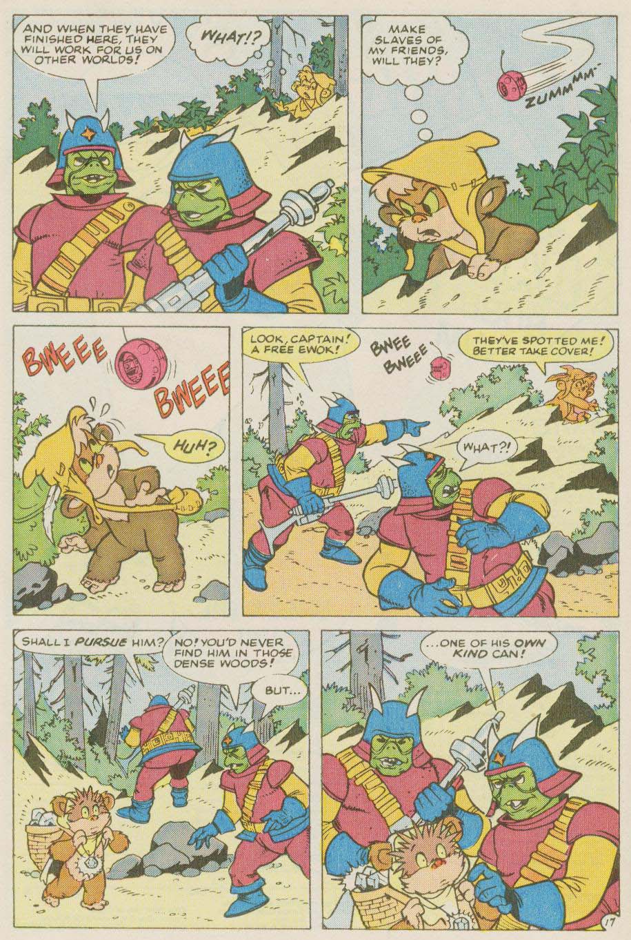 Read online Ewoks (1987) comic -  Issue #14 - 18
