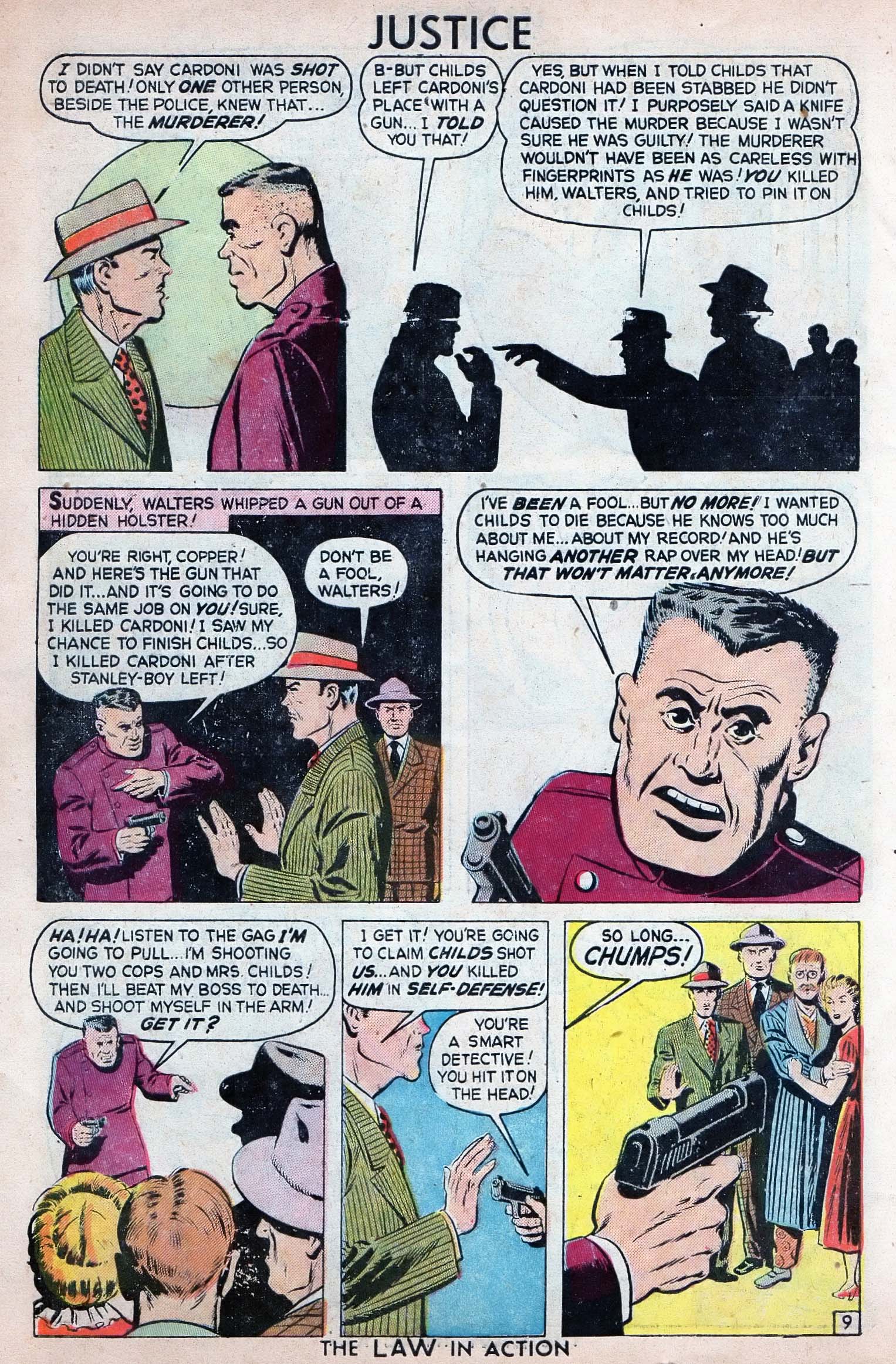 Read online Justice (1947) comic -  Issue #8 - 30