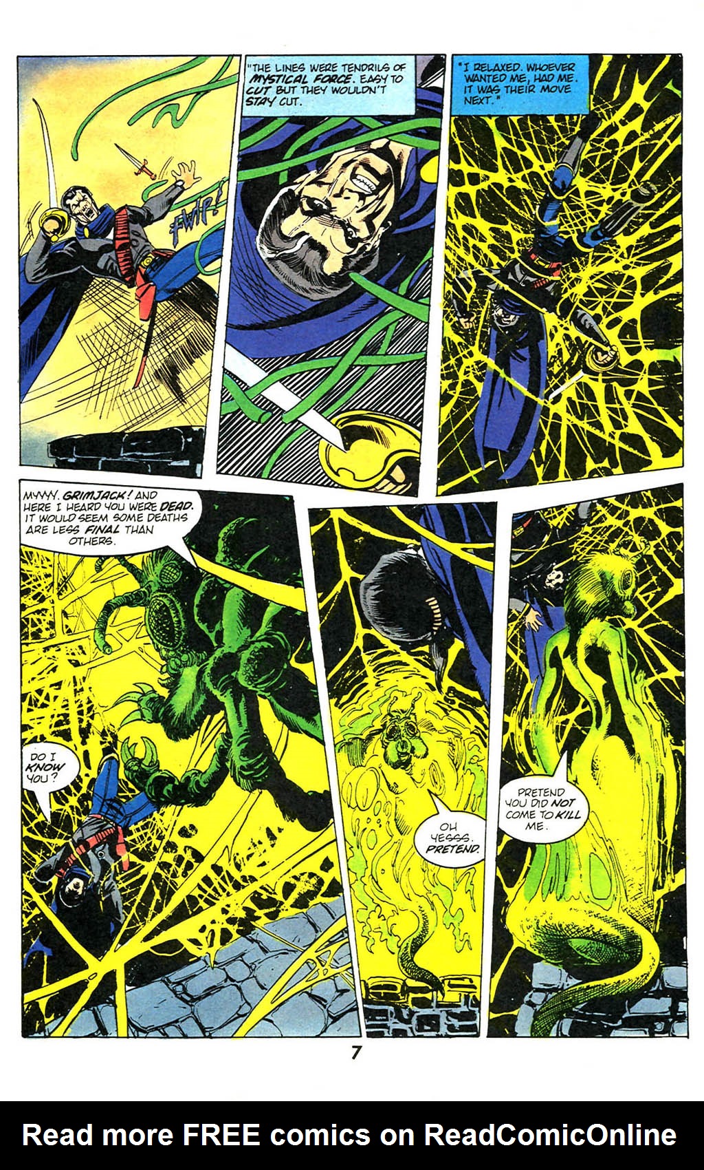 Read online Grimjack comic -  Issue #44 - 9