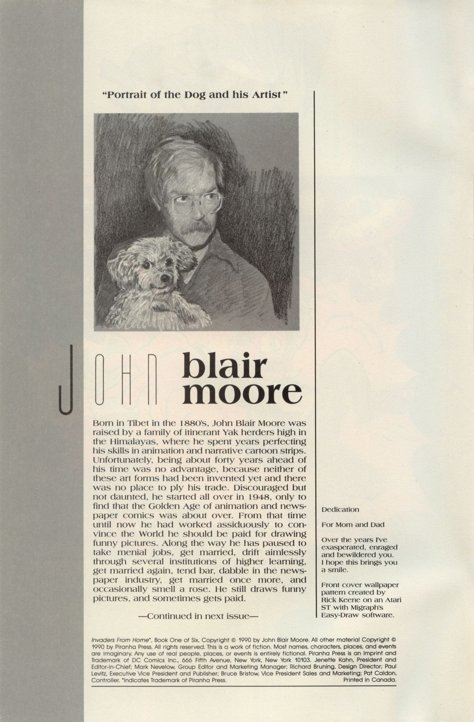 Read online Invaders from Home comic -  Issue #1 - 2