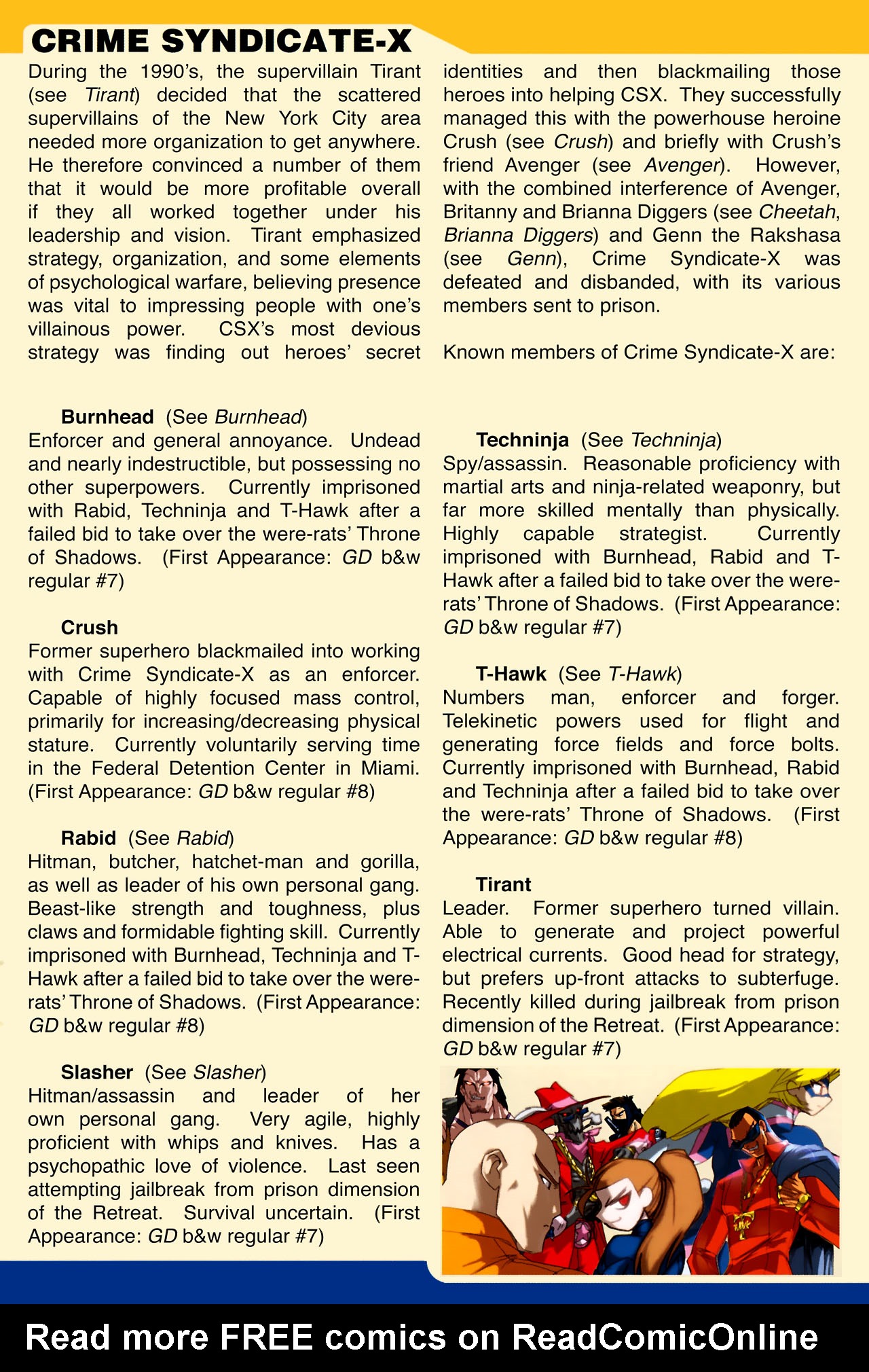 Read online Gold Digger Sourcebook: The Official Handbook of the GD Universe comic -  Issue #3 - 8
