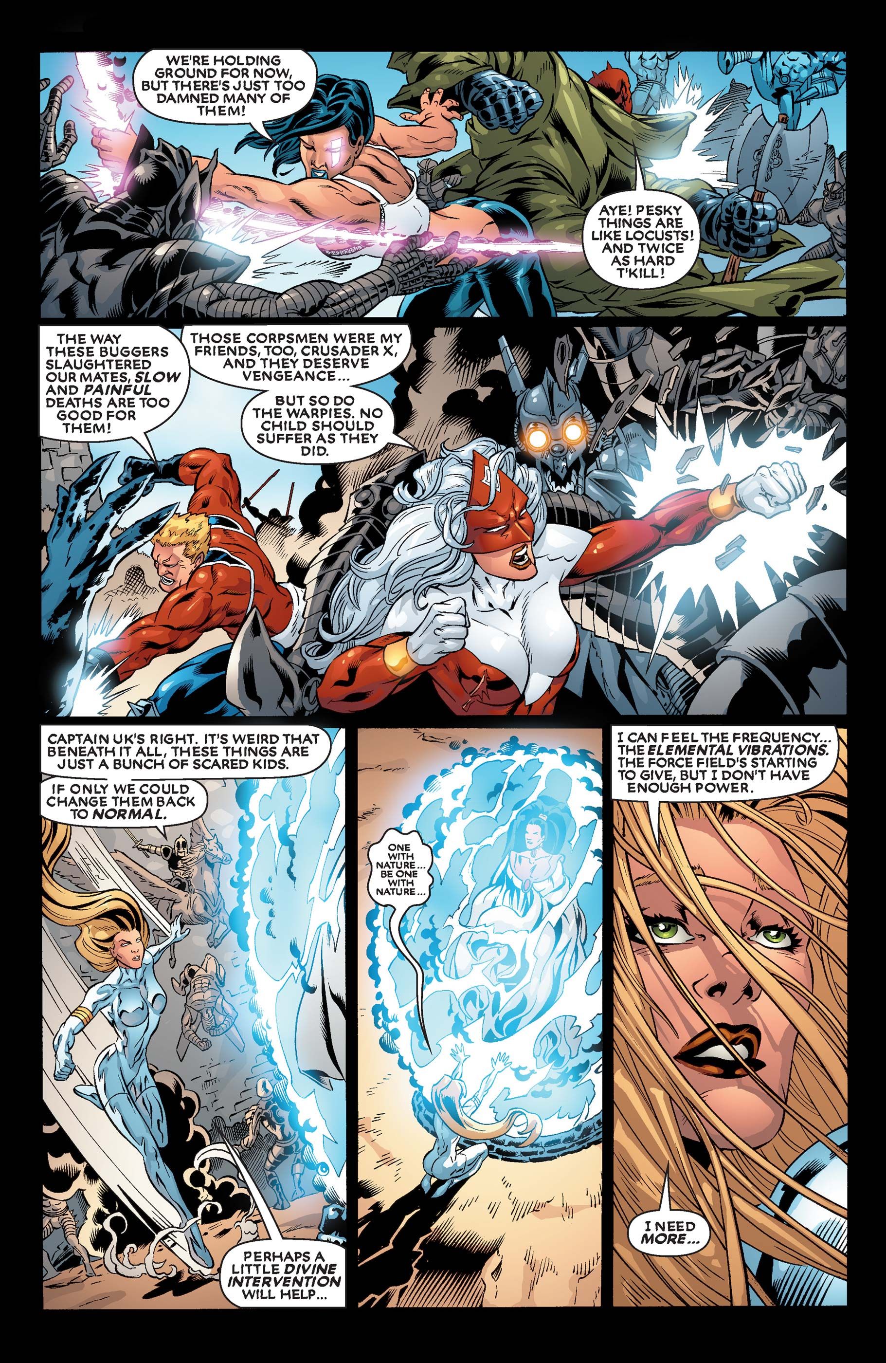 Read online Excalibur (2001) comic -  Issue #4 - 10