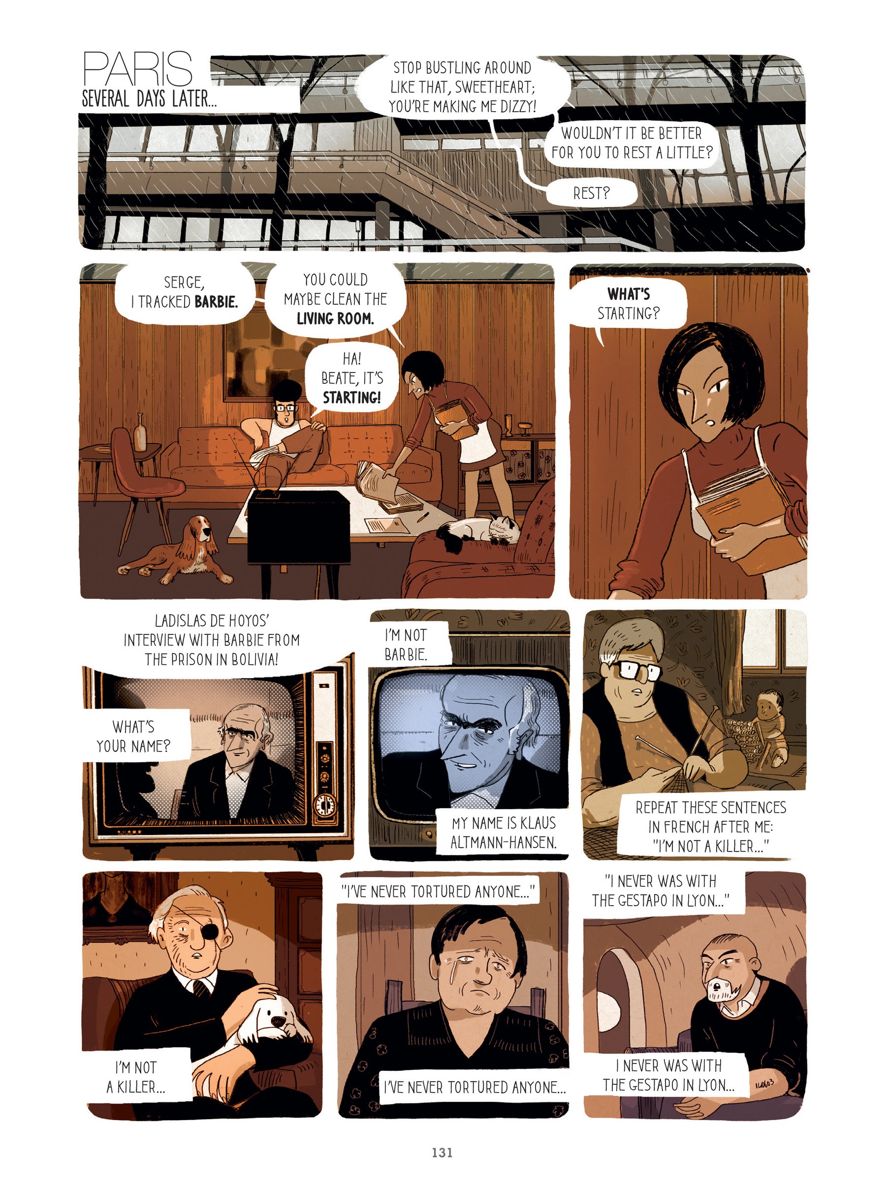 Read online For Justice: The Serge & Beate Klarsfeld Story comic -  Issue # TPB (Part 2) - 31