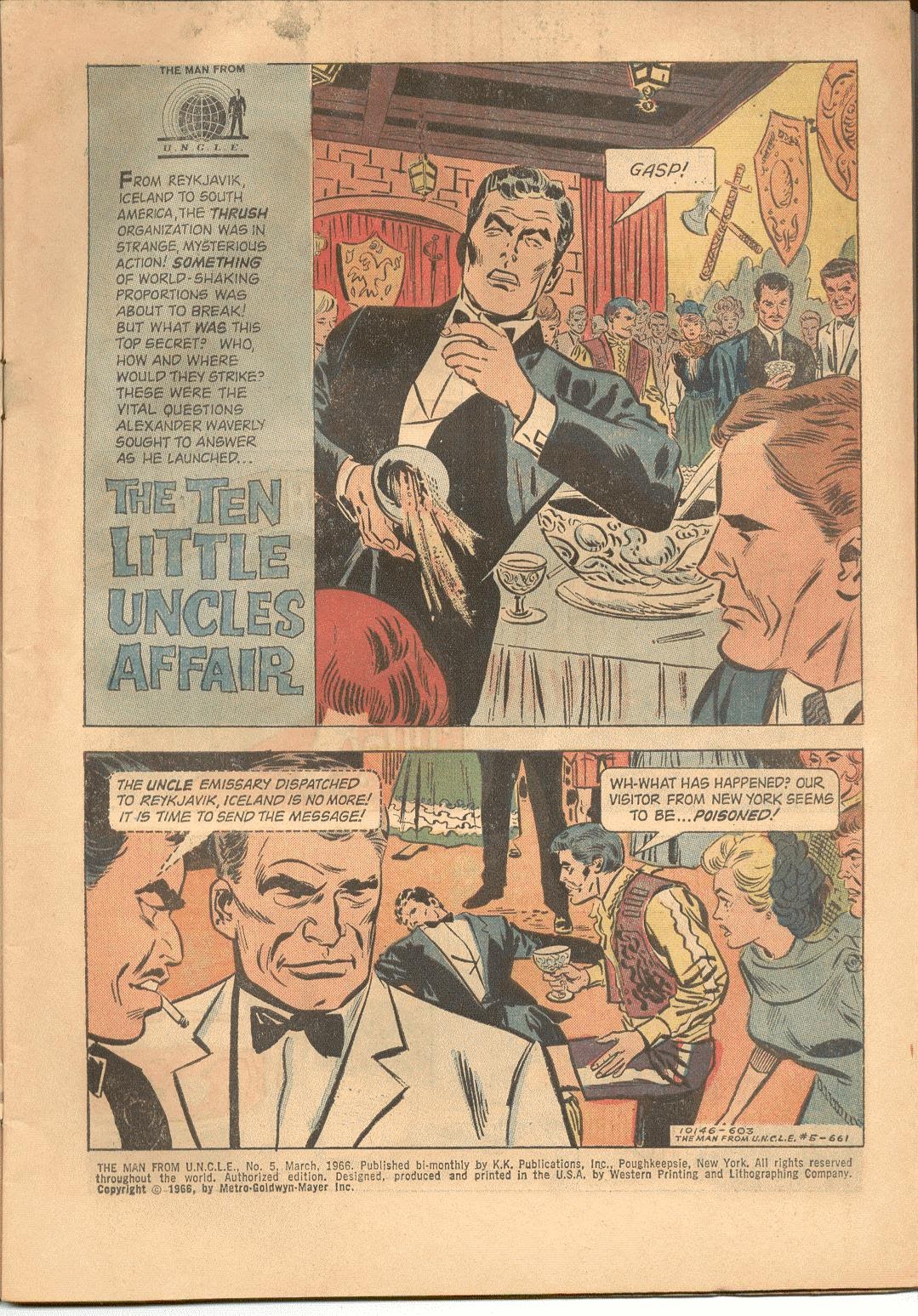 Read online The Man From U.N.C.L.E. comic -  Issue #5 - 3