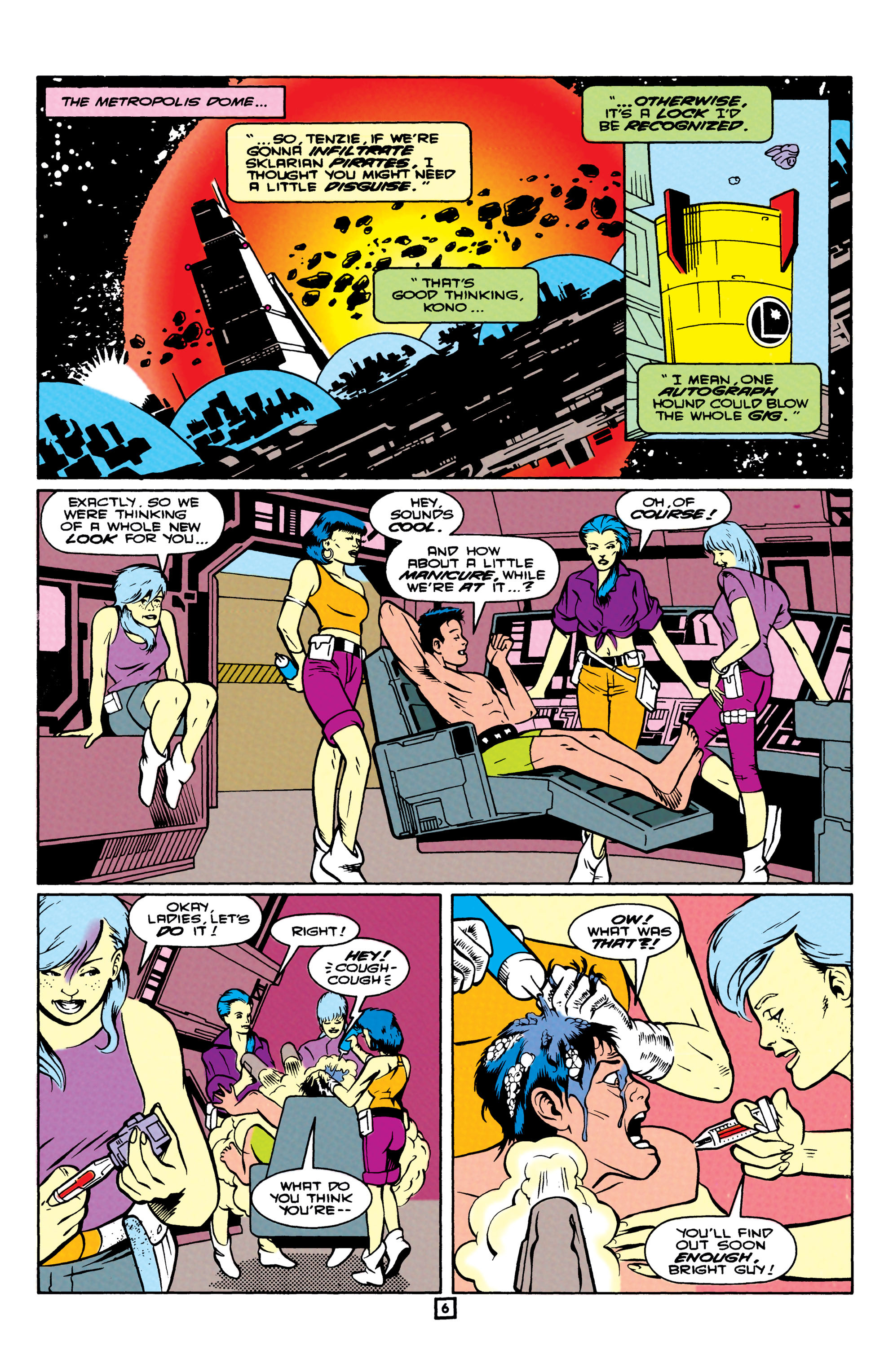 Read online Legionnaires comic -  Issue #13 - 7