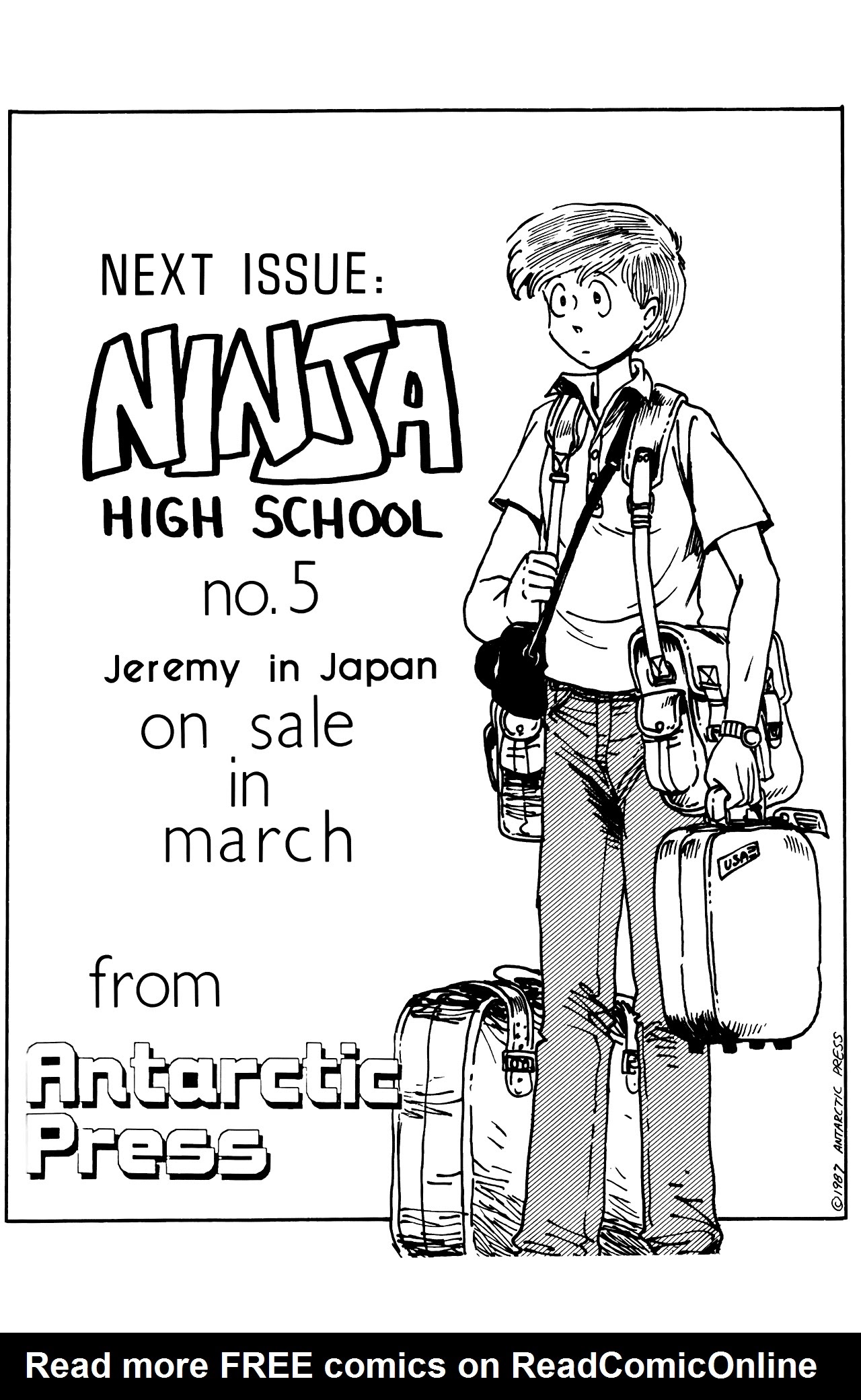 Read online Ninja High School (1986) comic -  Issue #4 - 35