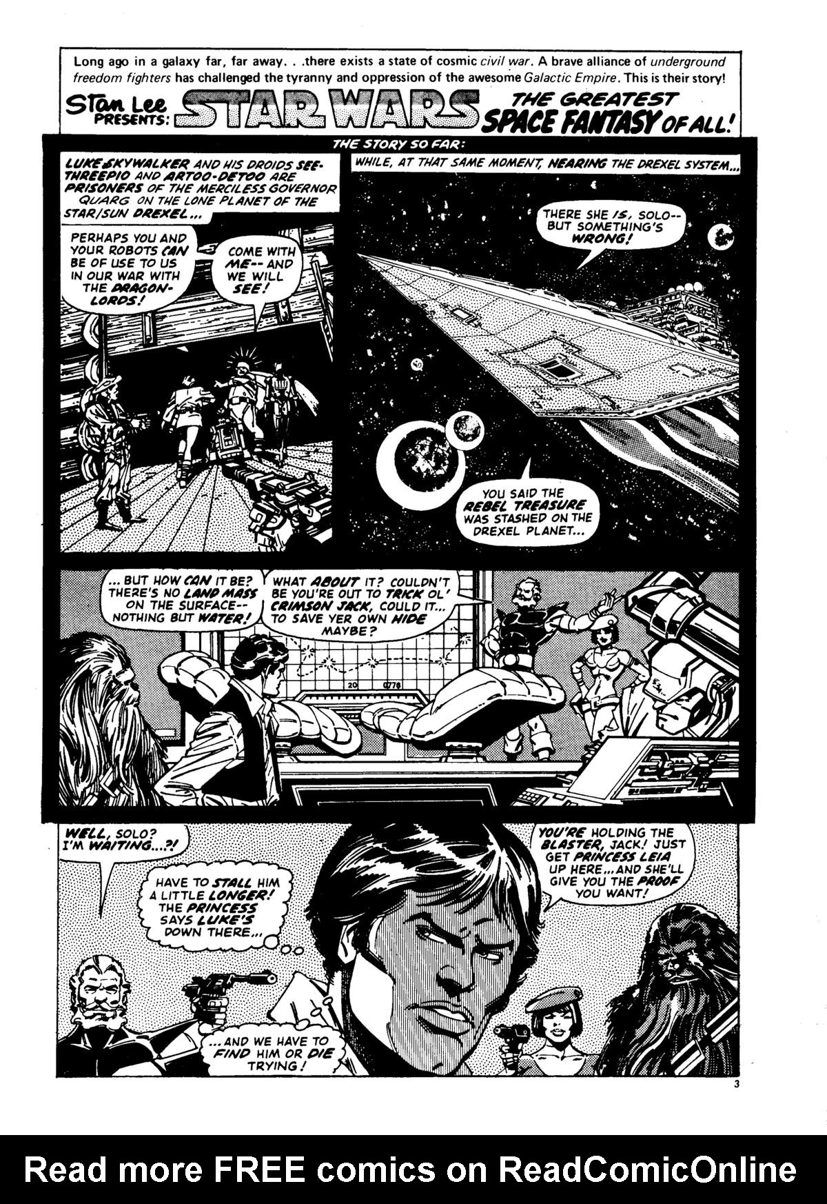 Read online Star Wars Weekly comic -  Issue #25 - 3