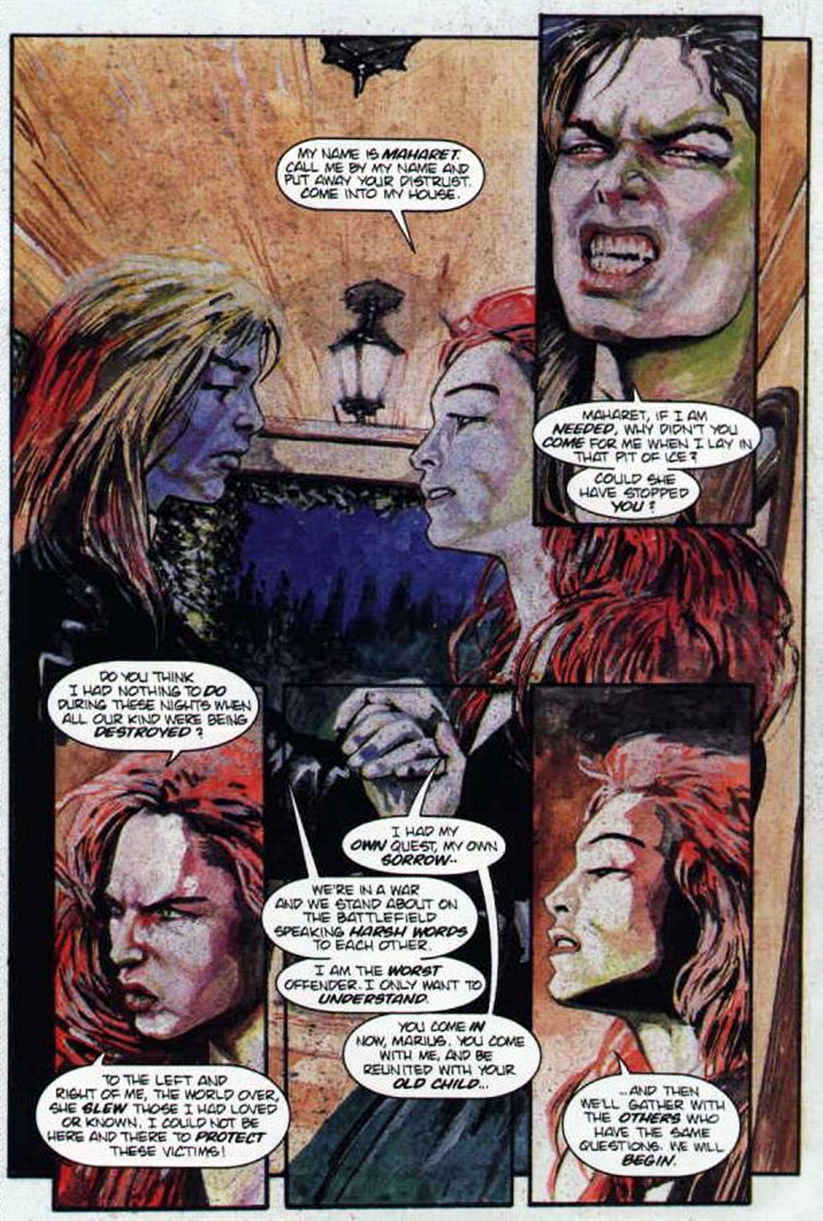 Read online Anne Rice's Queen of the Damned comic -  Issue #8 - 17