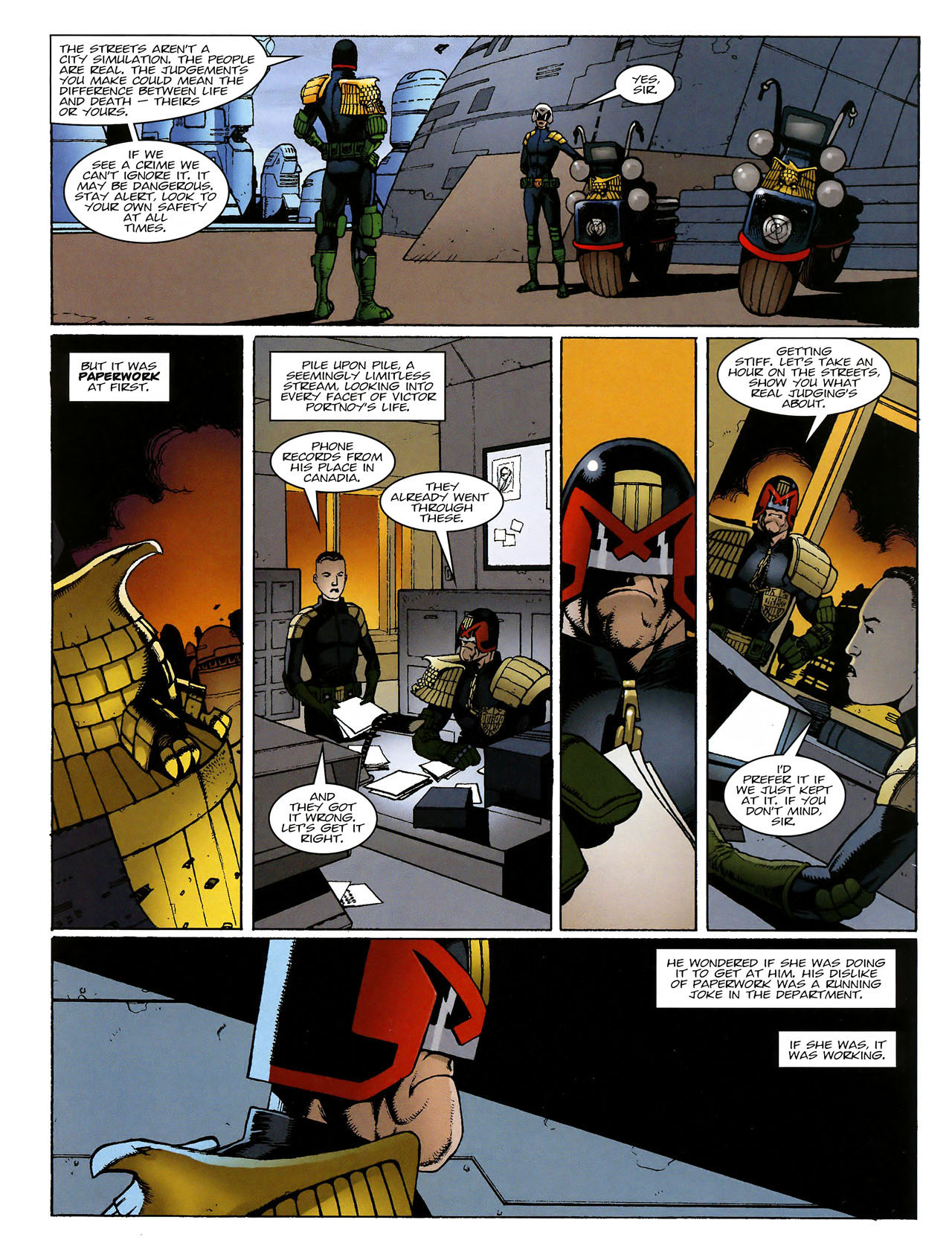 Read online Judge Dredd Megazine (Vol. 5) comic -  Issue #250 - 9