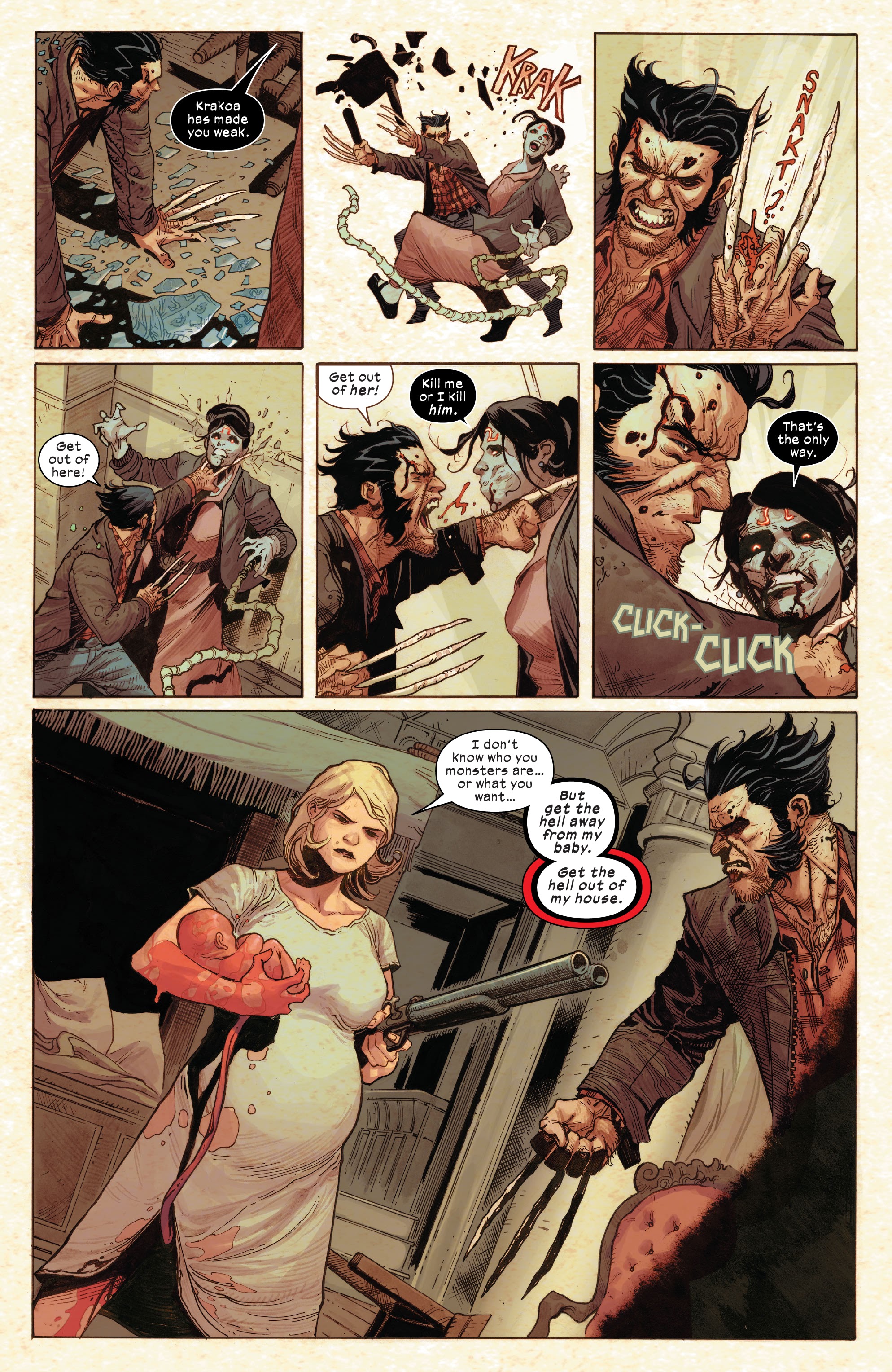 Read online X Lives Of Wolverine comic -  Issue #1 - 25