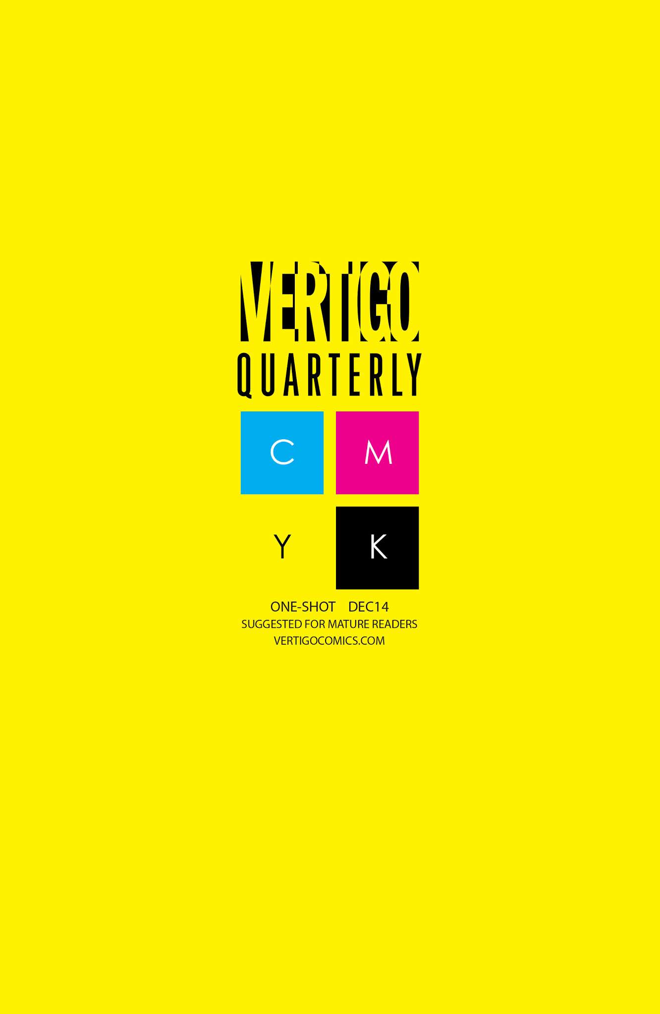Read online Vertigo Quarterly CMYK comic -  Issue #3 - 1