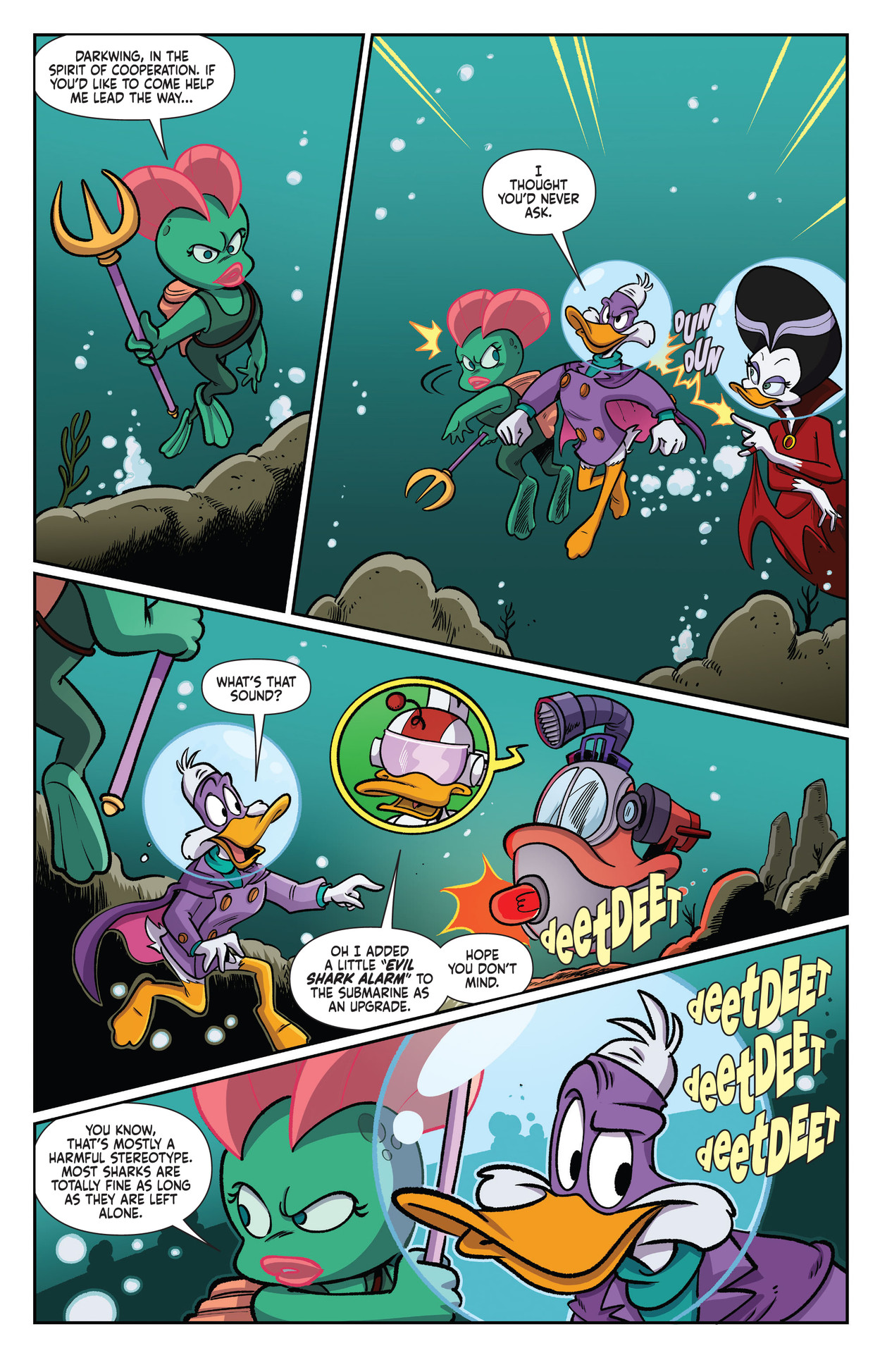 Read online Darkwing Duck (2023) comic -  Issue #10 - 13