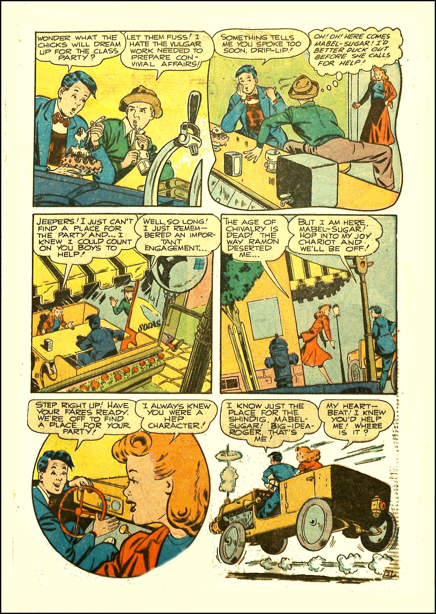 Read online Exciting Comics comic -  Issue #64 - 25