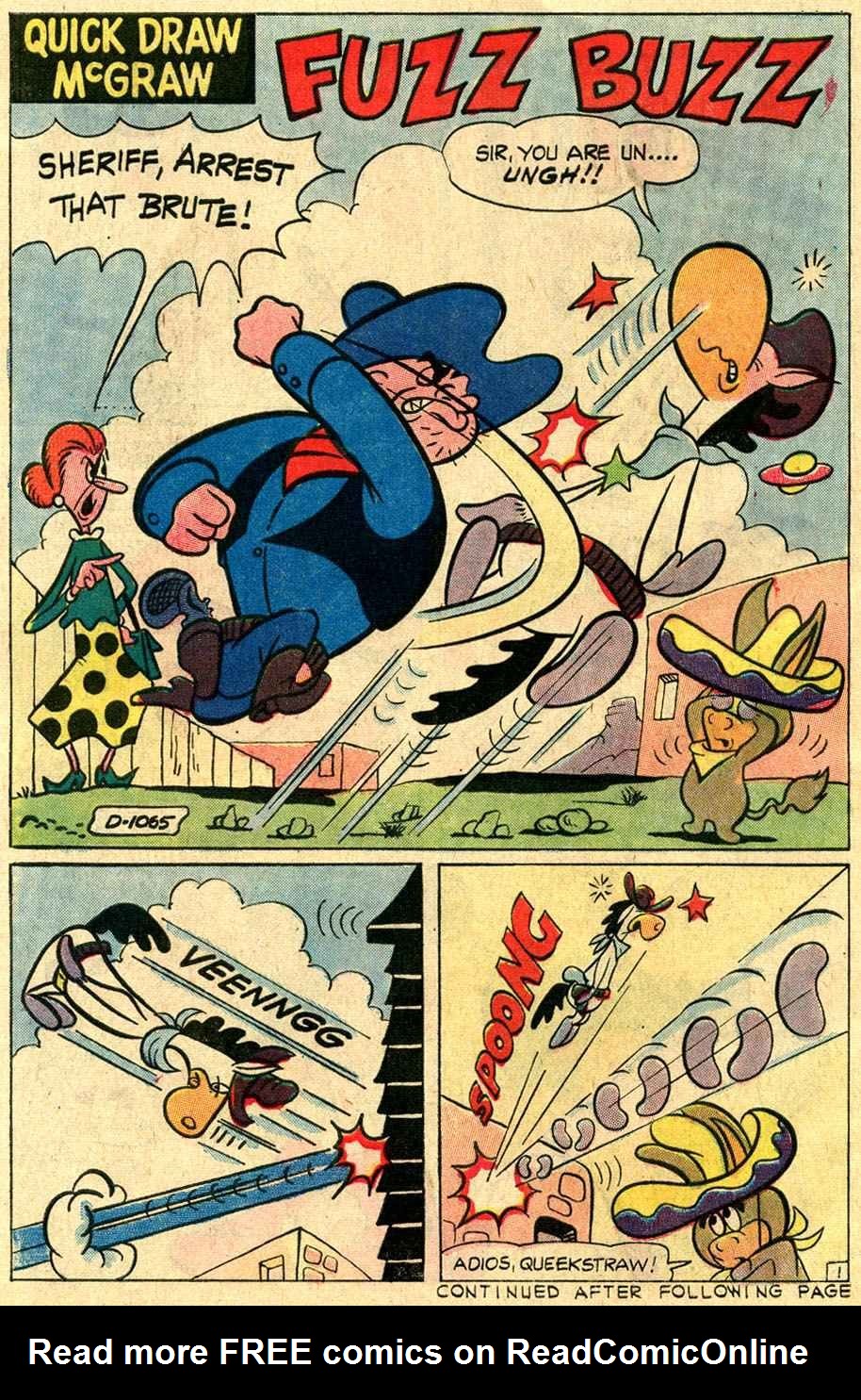 Read online Quick Draw McGraw comic -  Issue #3 - 5