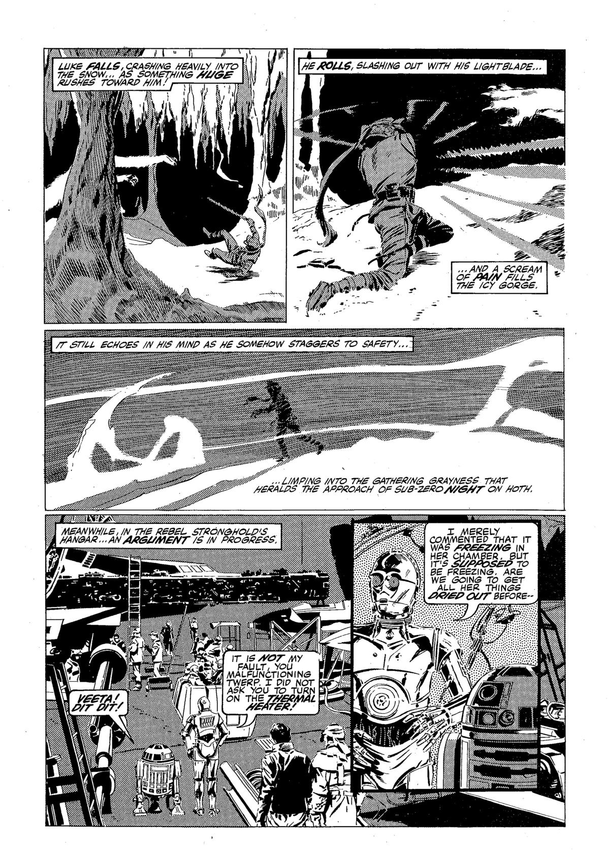 Read online Star Wars Weekly: The Empire Strikes Back comic -  Issue #119 - 5