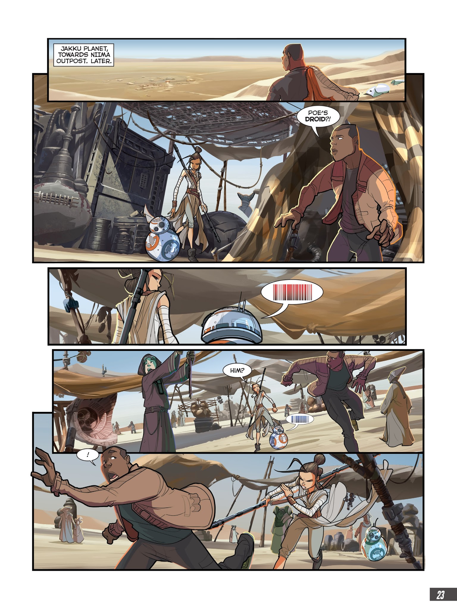 Read online Star Wars: The Force Awakens Graphic Novel Adaptation comic -  Issue # Full - 22