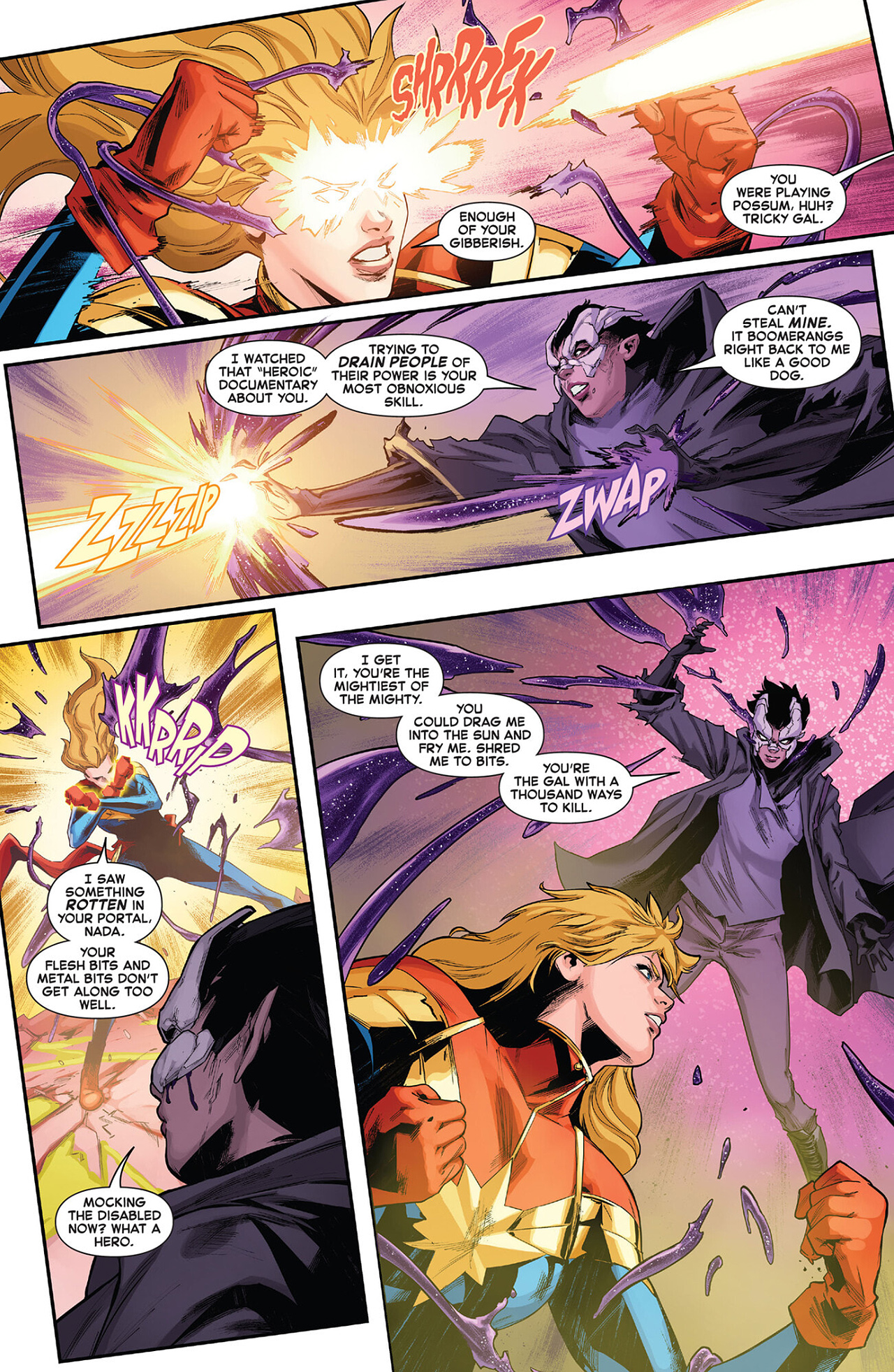 Read online Captain Marvel: Dark Tempest comic -  Issue #4 - 5