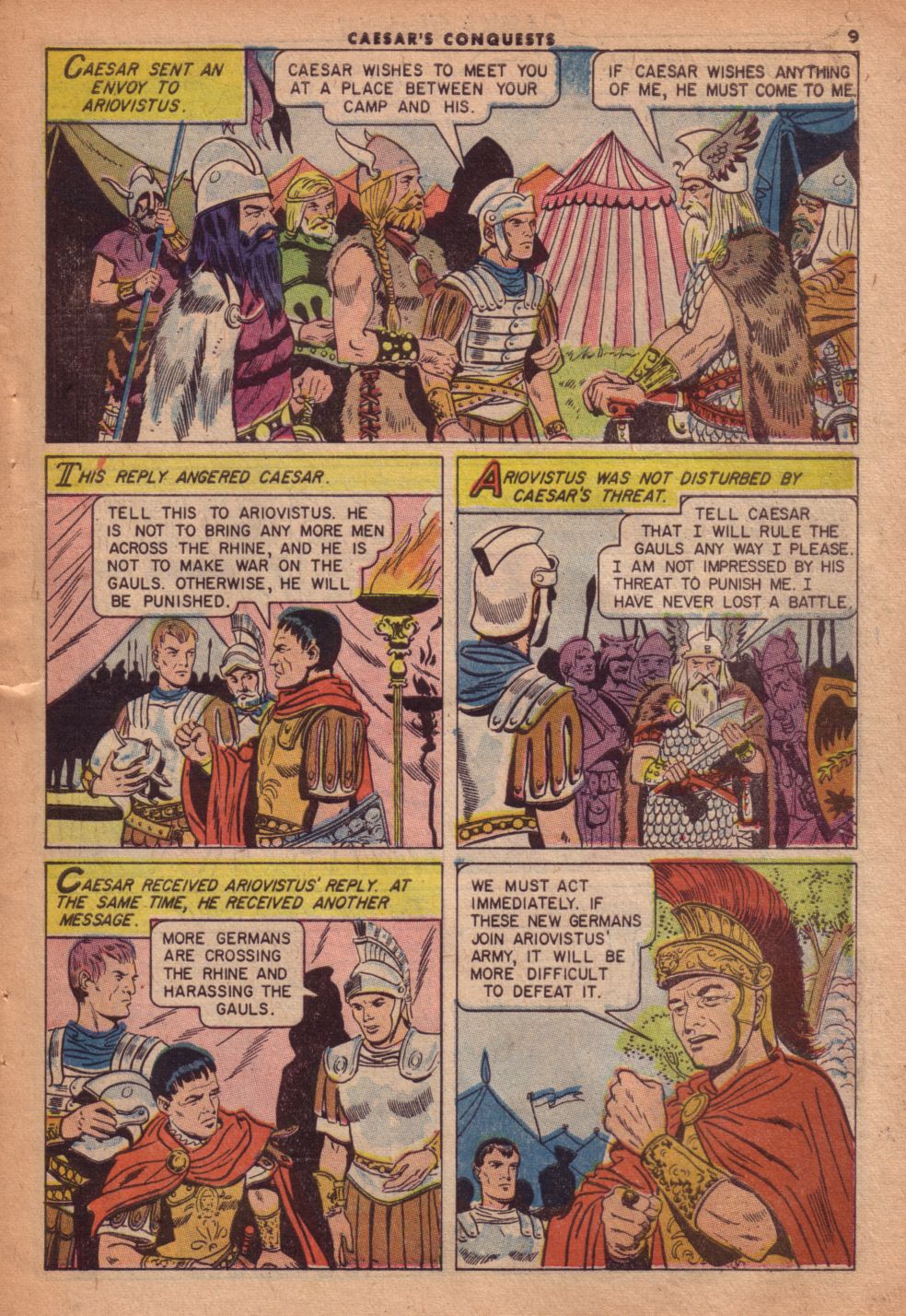 Read online Classics Illustrated comic -  Issue #130 - 11