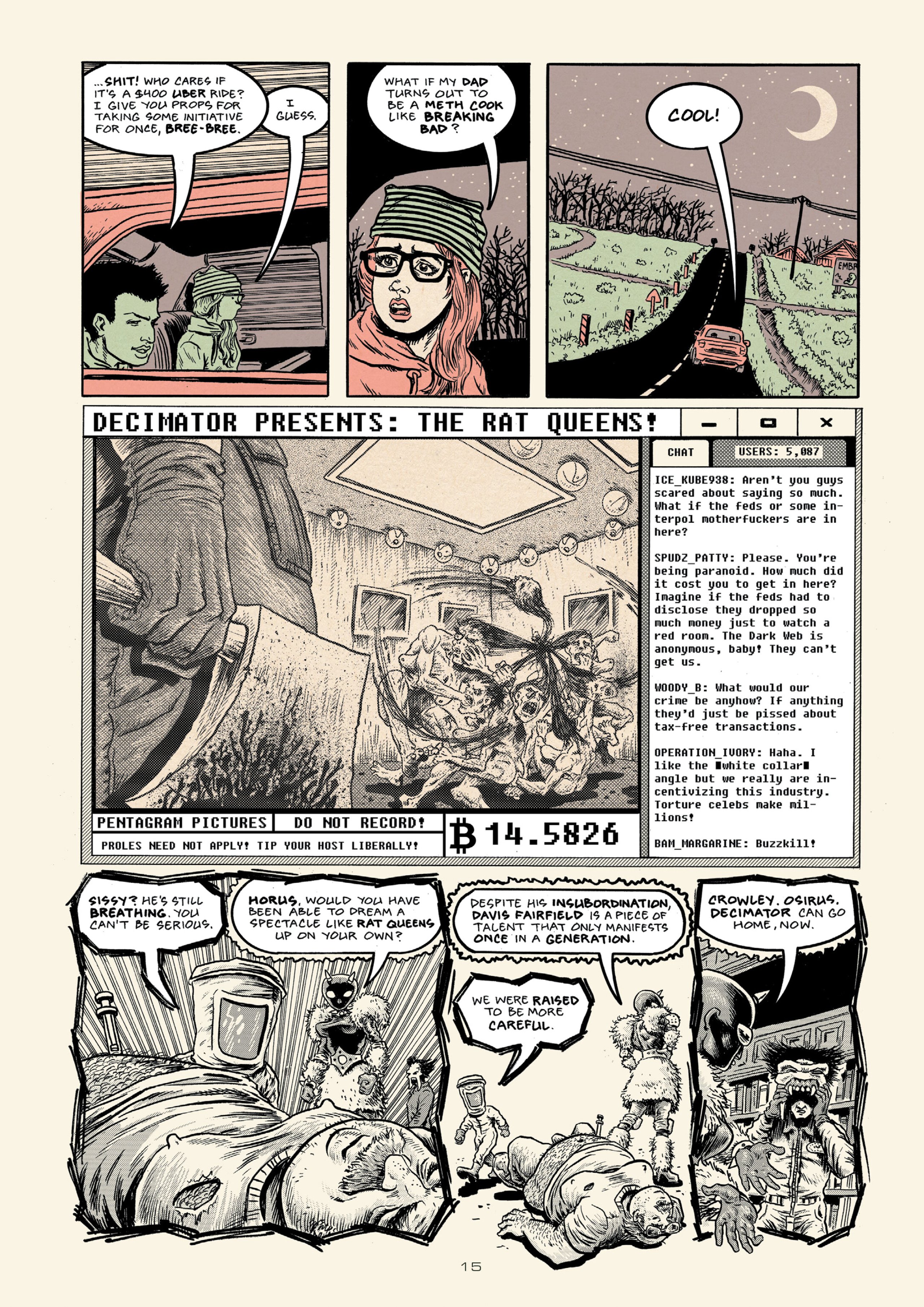 Read online Red Room: Trigger Warnings comic -  Issue # TPB - 25