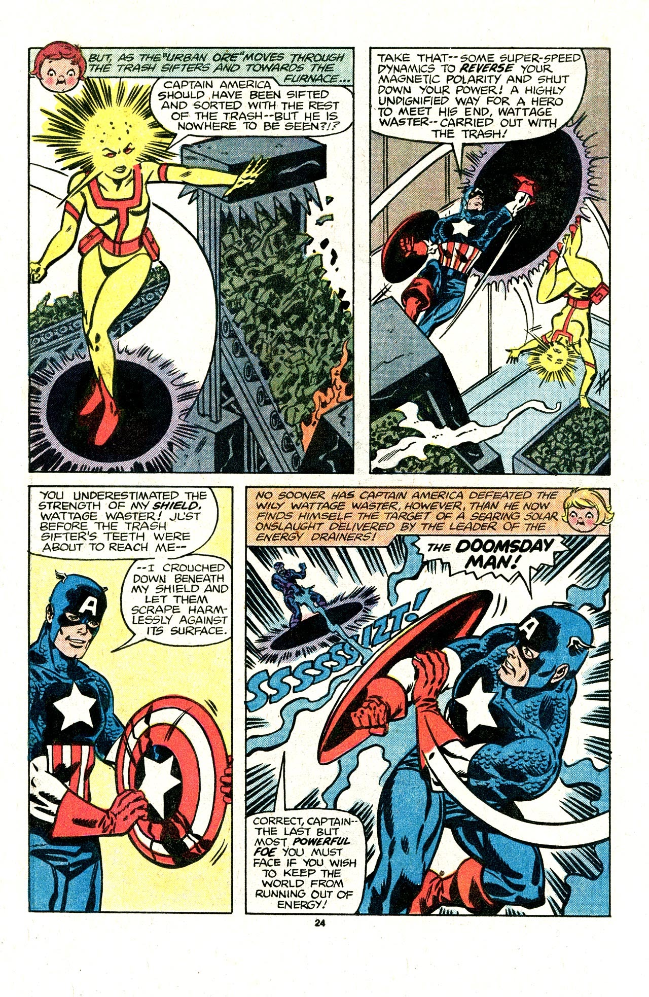 Read online Captain America and The Campbell Kids comic -  Issue # Full - 25
