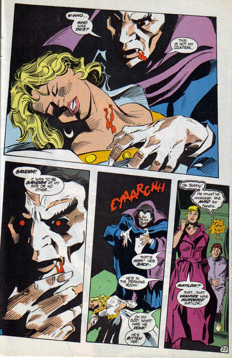 Read online Silverblade comic -  Issue #7 - 24