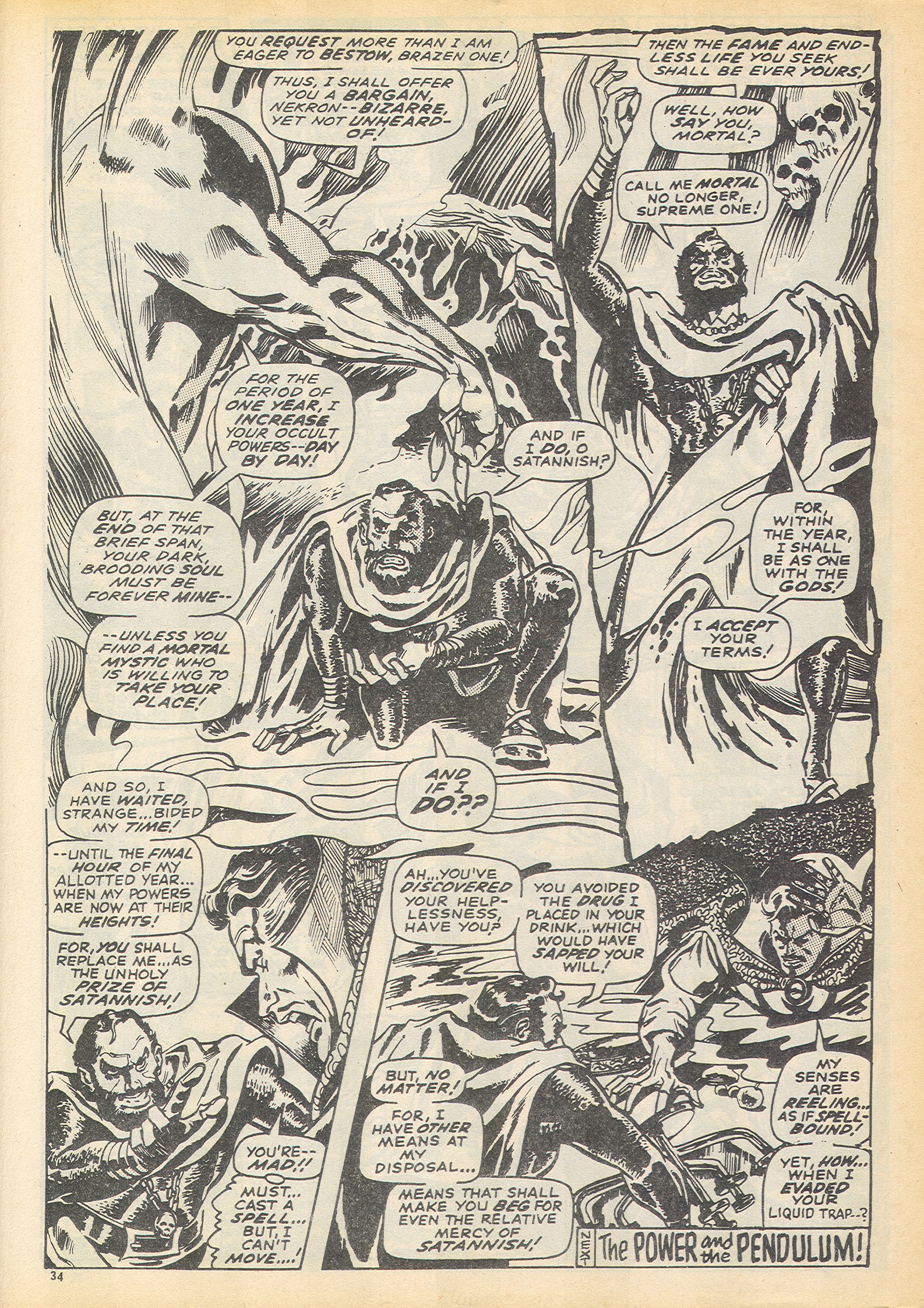 Read online The Avengers (1973) comic -  Issue #67 - 34