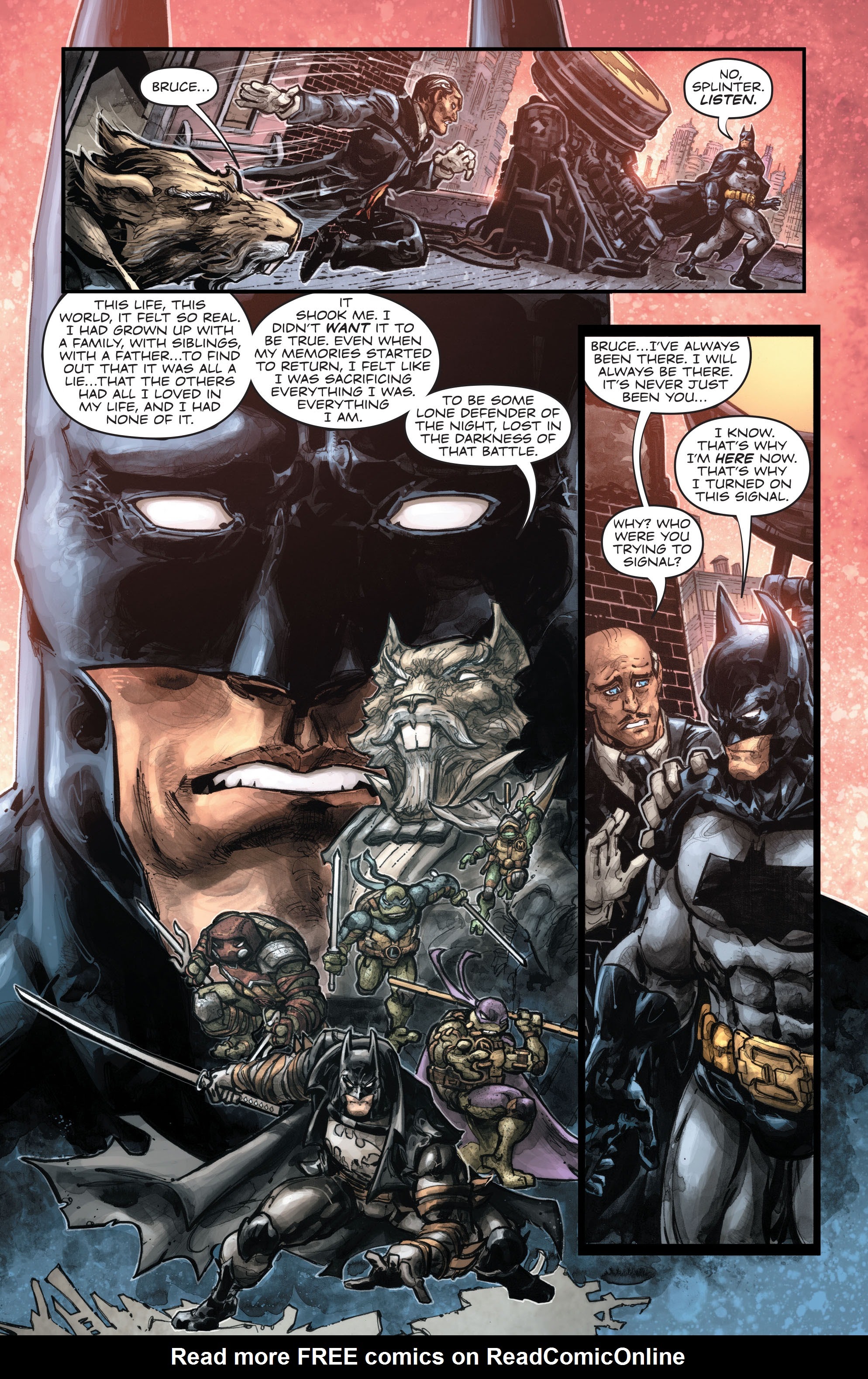 Read online Batman/Teenage Mutant Ninja Turtles III comic -  Issue # _TPB (Part 1) - 96