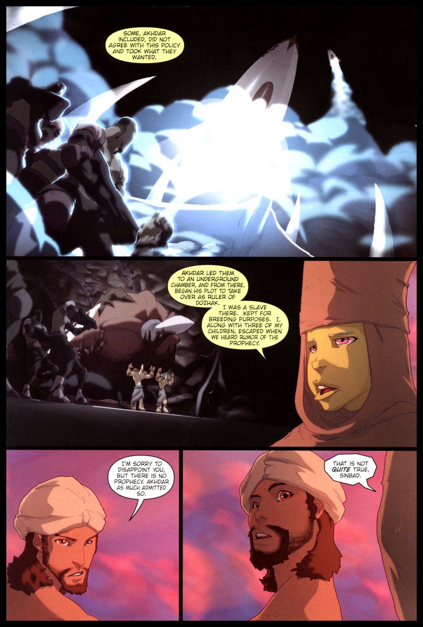 Read online Sinbad: Rogue of Mars comic -  Issue #3 - 10