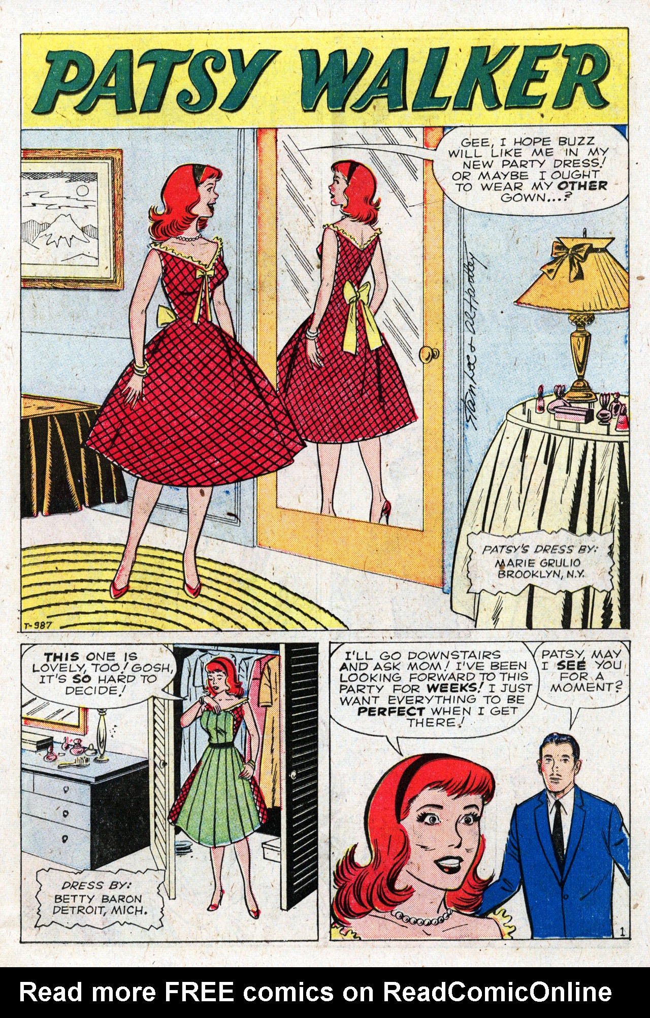 Read online Patsy Walker comic -  Issue #92 - 11
