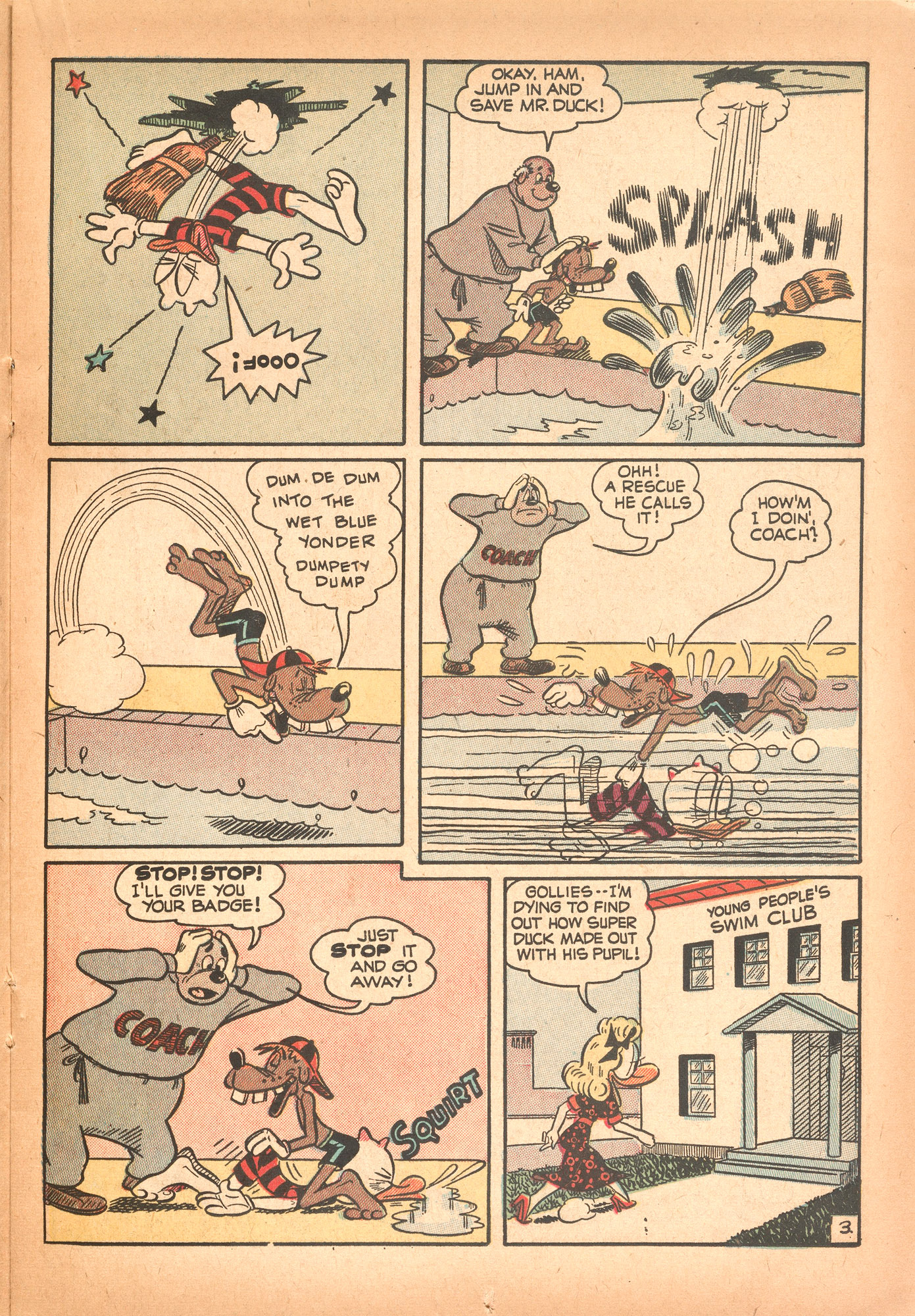 Read online Super Duck Comics comic -  Issue #31 - 23