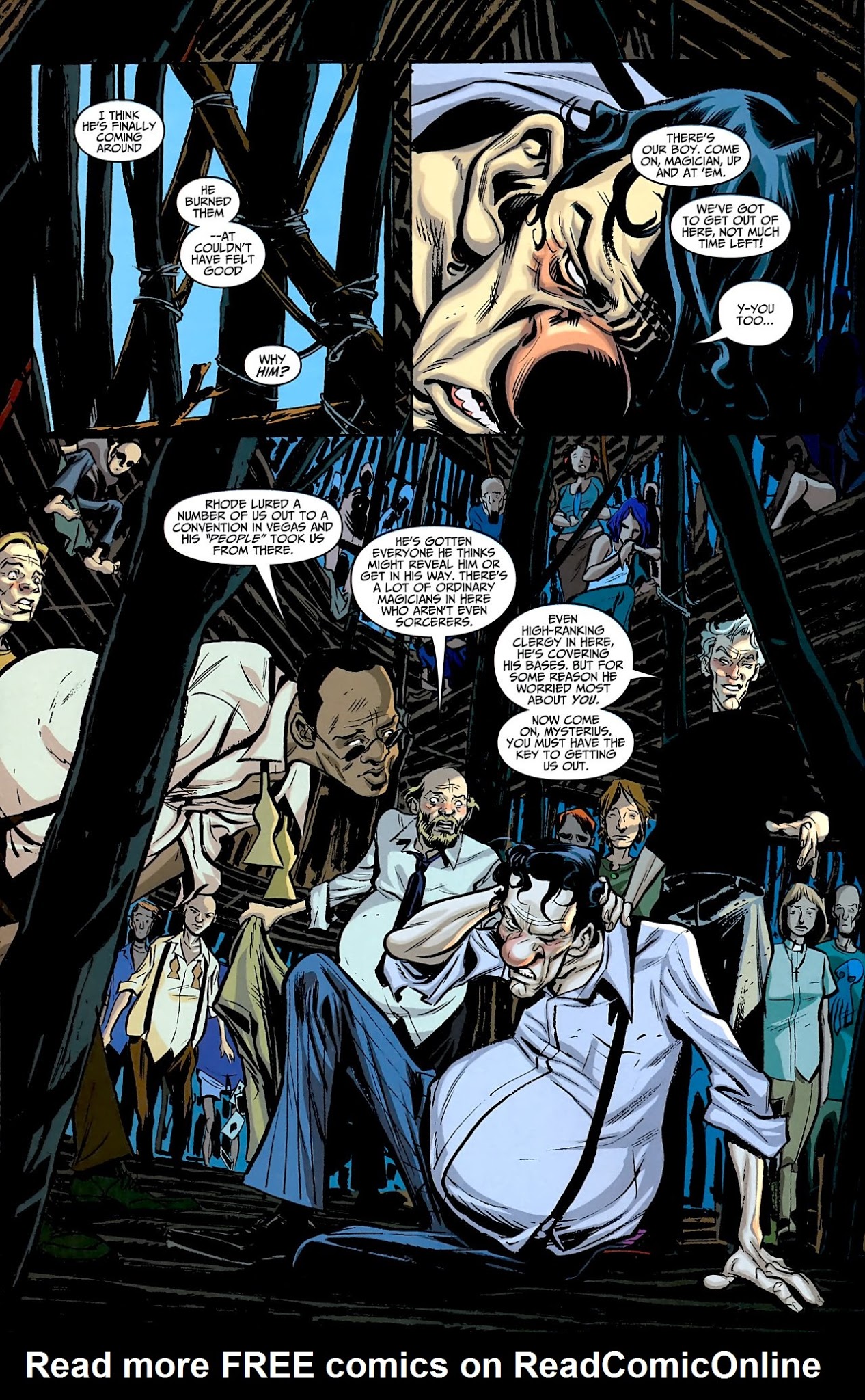 Read online Mysterius comic -  Issue #5 - 19