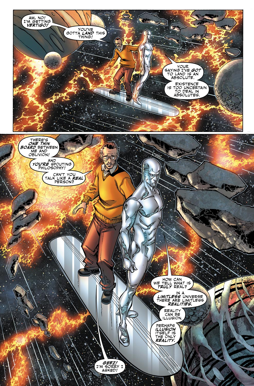 Read online Stan Lee Meets Silver Surfer comic -  Issue # Full - 8