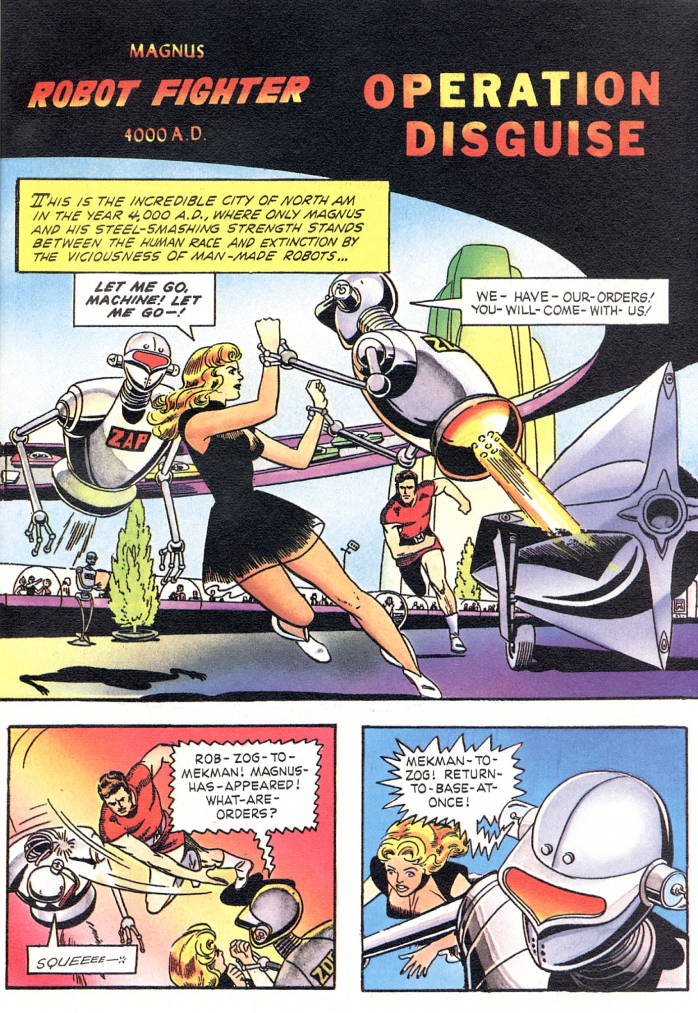 Read online The Original Magnus Robot Fighter comic -  Issue # Full - 3