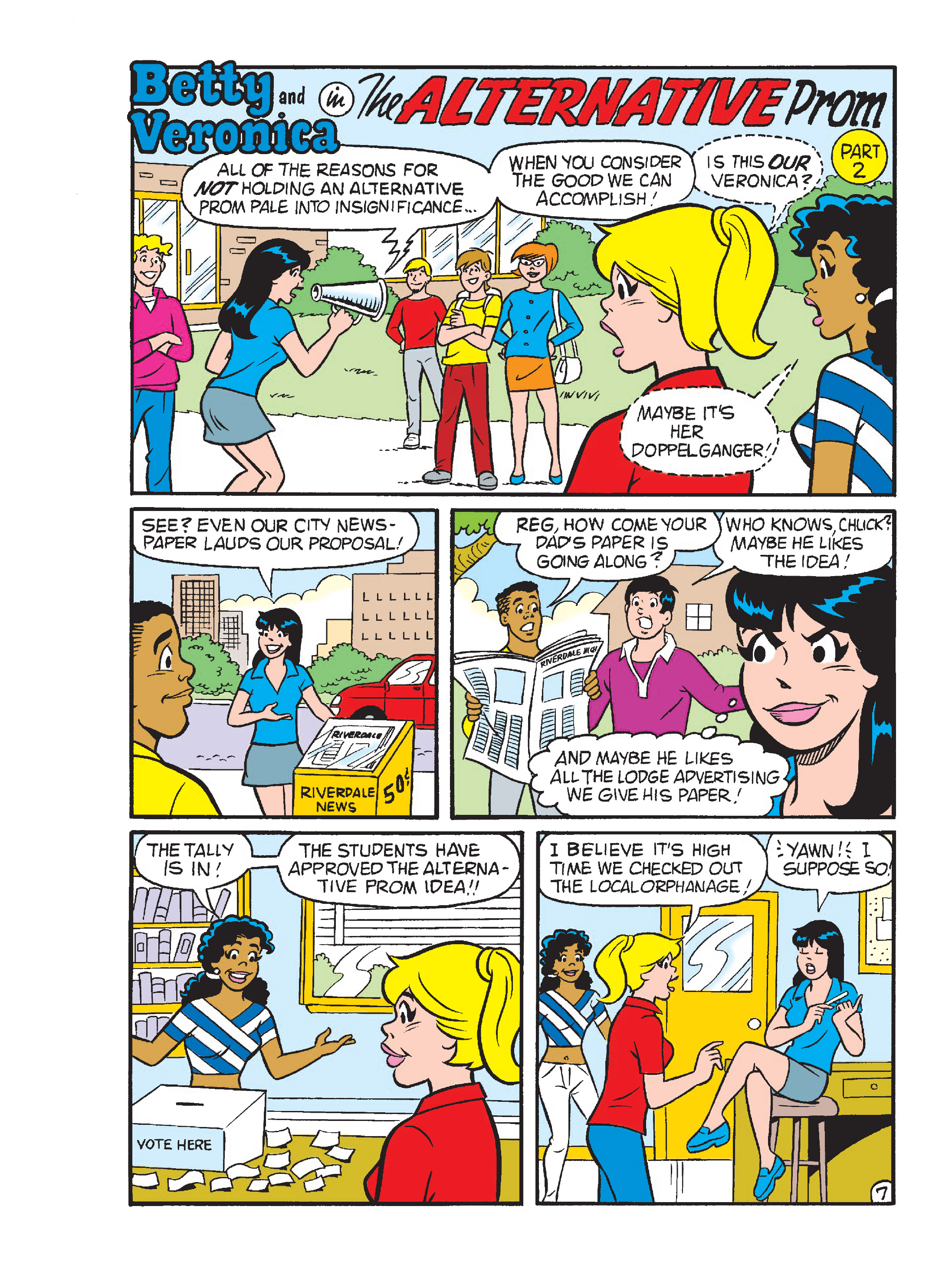 Read online Betty & Veronica Friends Double Digest comic -  Issue #280 - 129