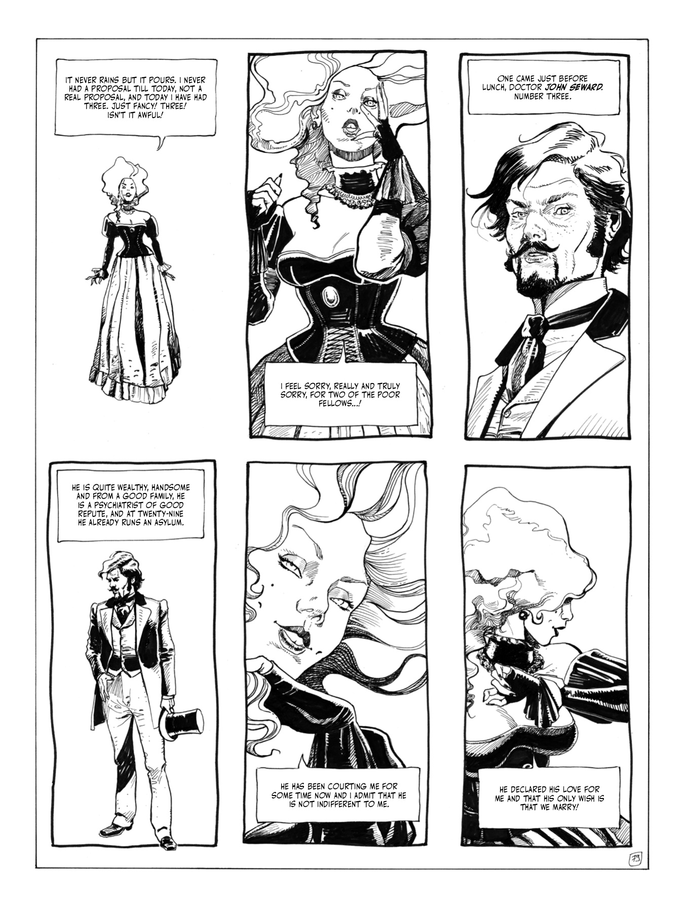 Read online Bram Stoker's Dracula by Georges Bess comic -  Issue # TPB (Part 1) - 77