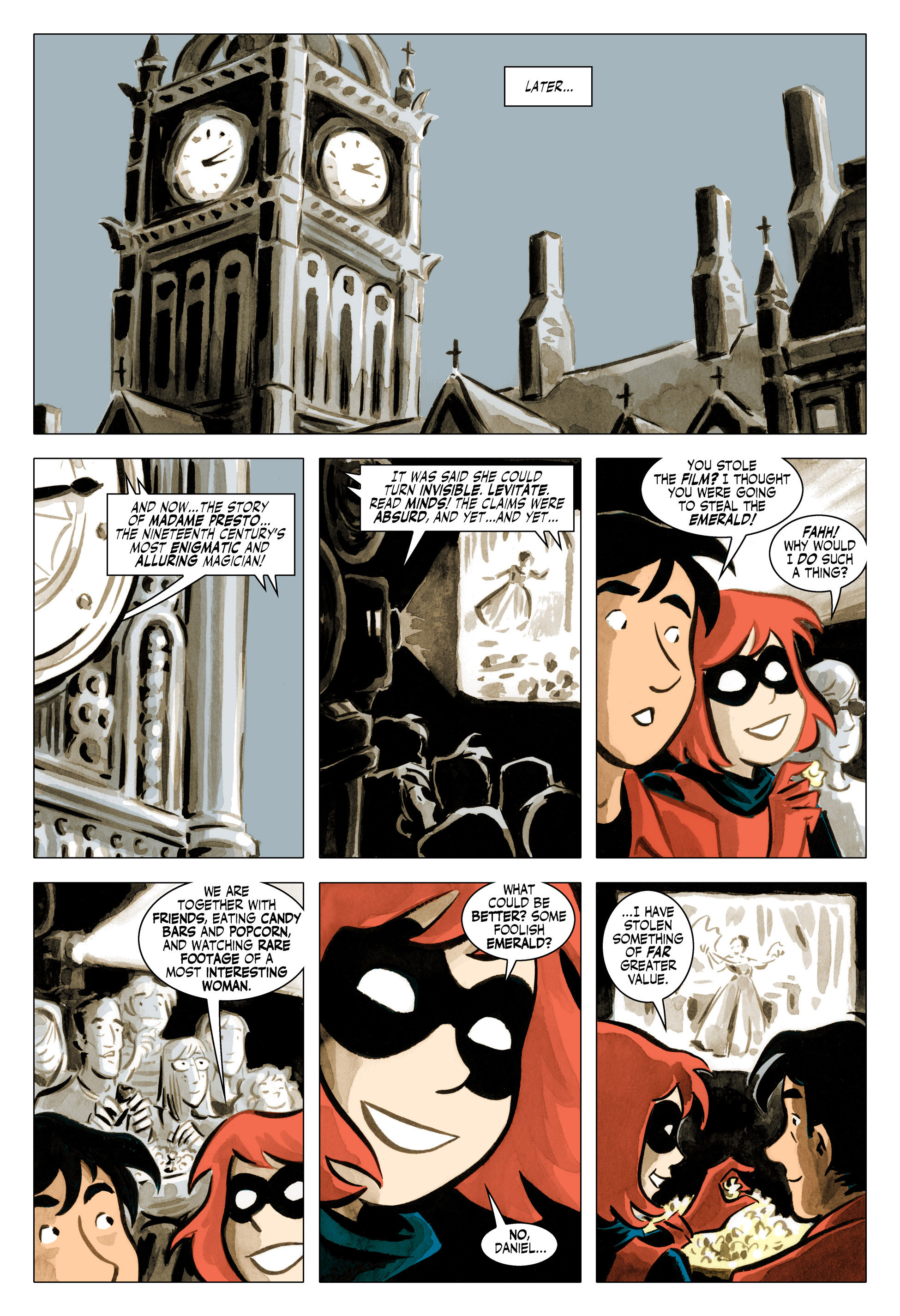 Read online Bandette (2012) comic -  Issue #10 - 11