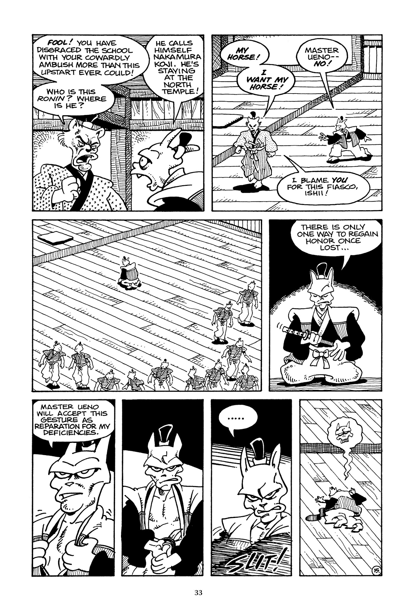 Read online The Usagi Yojimbo Saga comic -  Issue # TPB 2 - 33