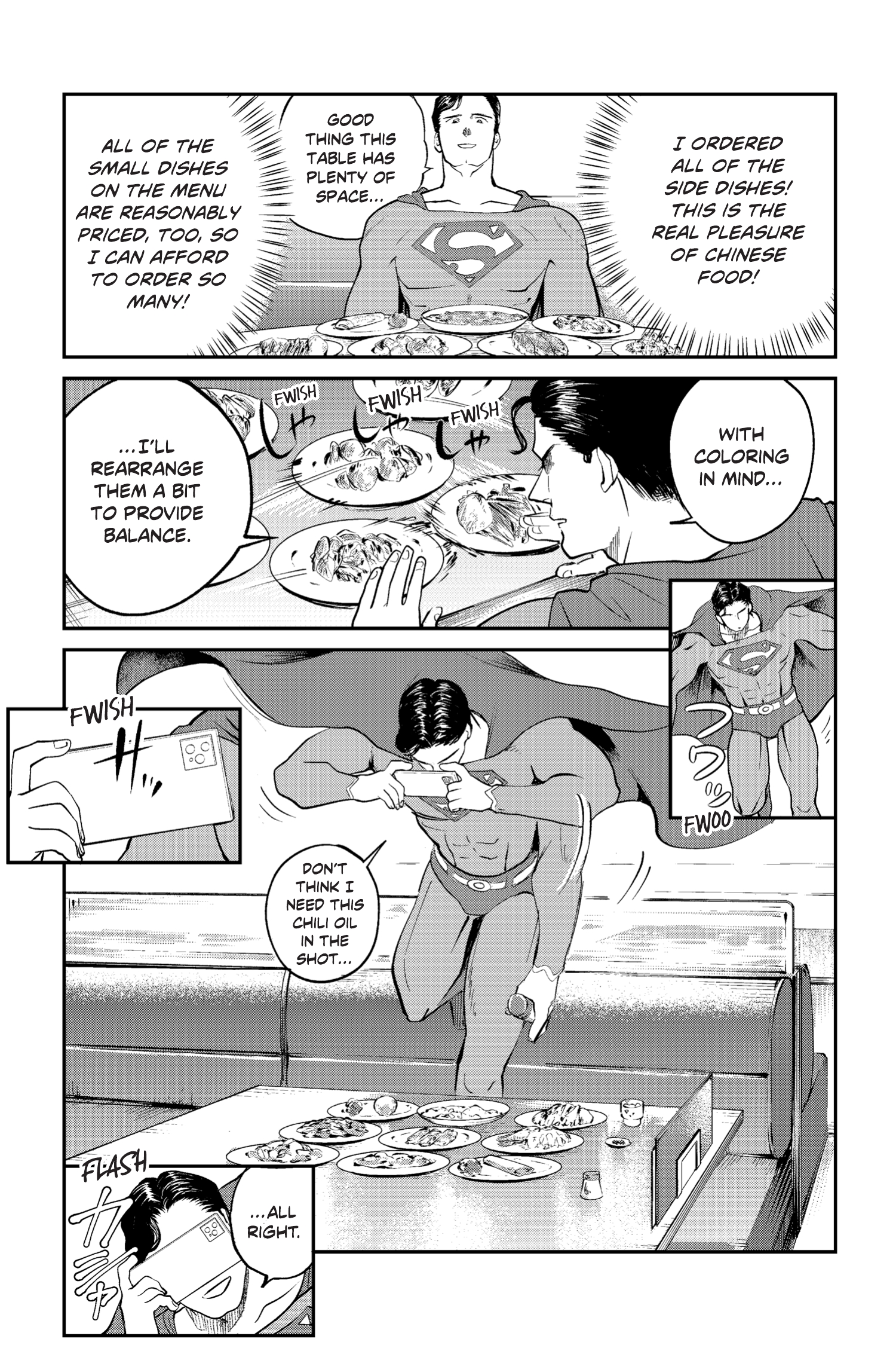 Read online Superman vs. Meshi comic -  Issue #10 - 12