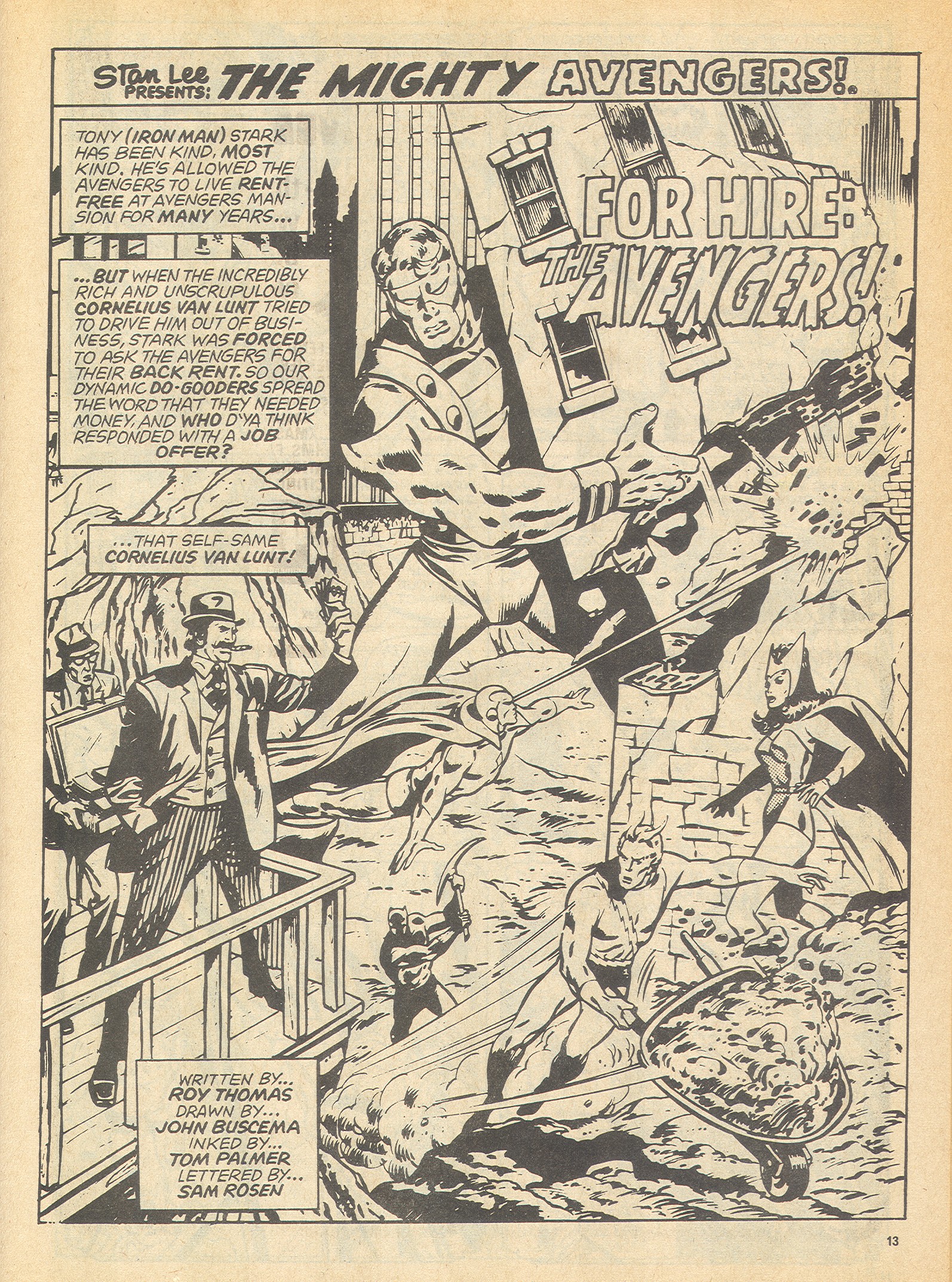 Read online The Avengers (1973) comic -  Issue #119 - 13